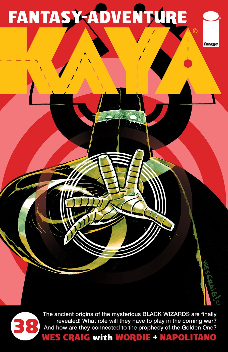 Kaya #38 Cover A – Wes Craig