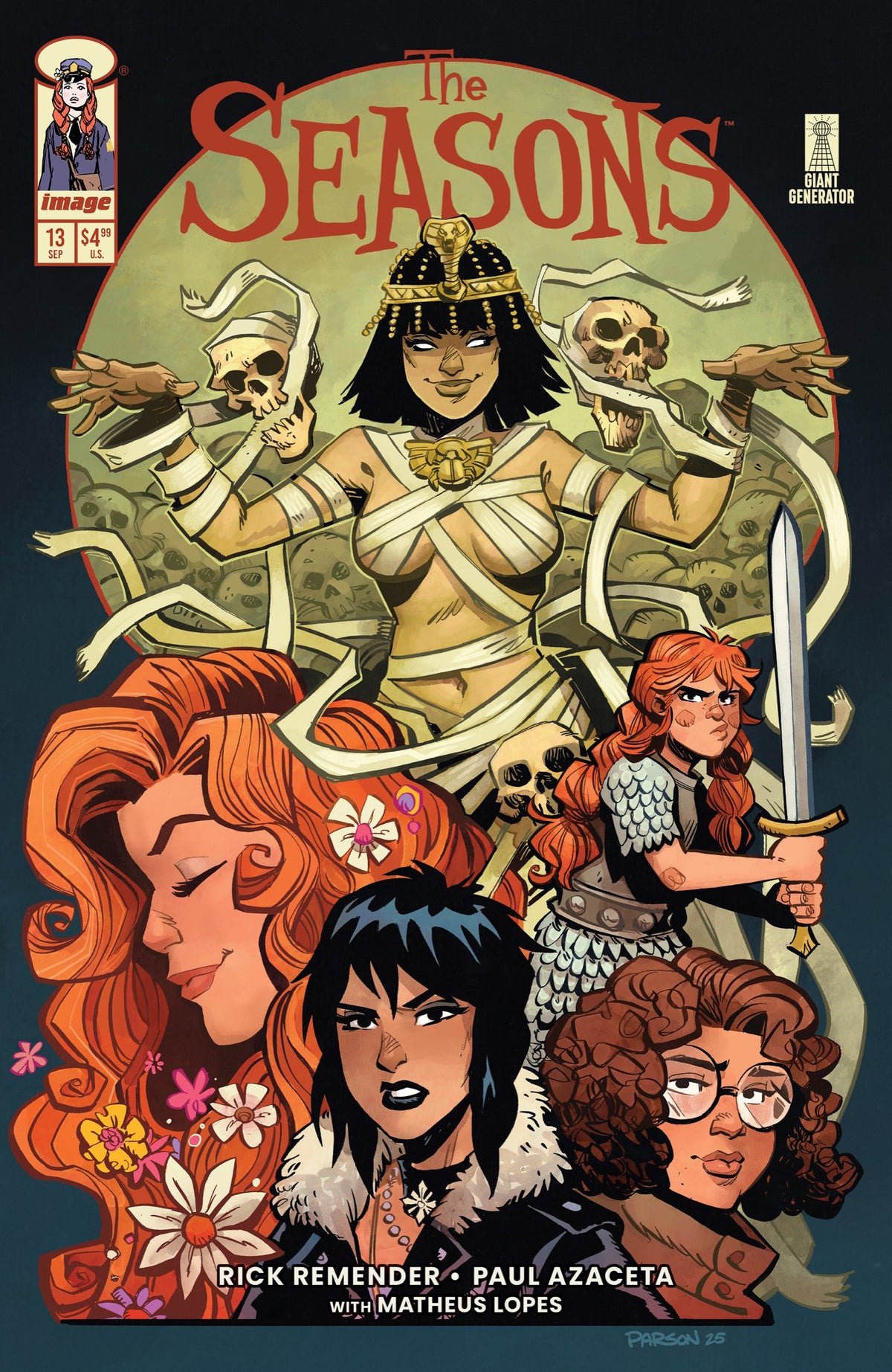 Seasons #13 Cover C – Brett Parson Variant