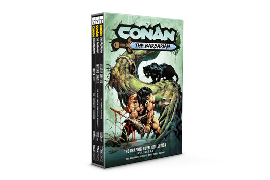 Conan the Barbarian HC Vol 04-06 Slipcase Set Reg Ed Roberto De La Torre Default Title