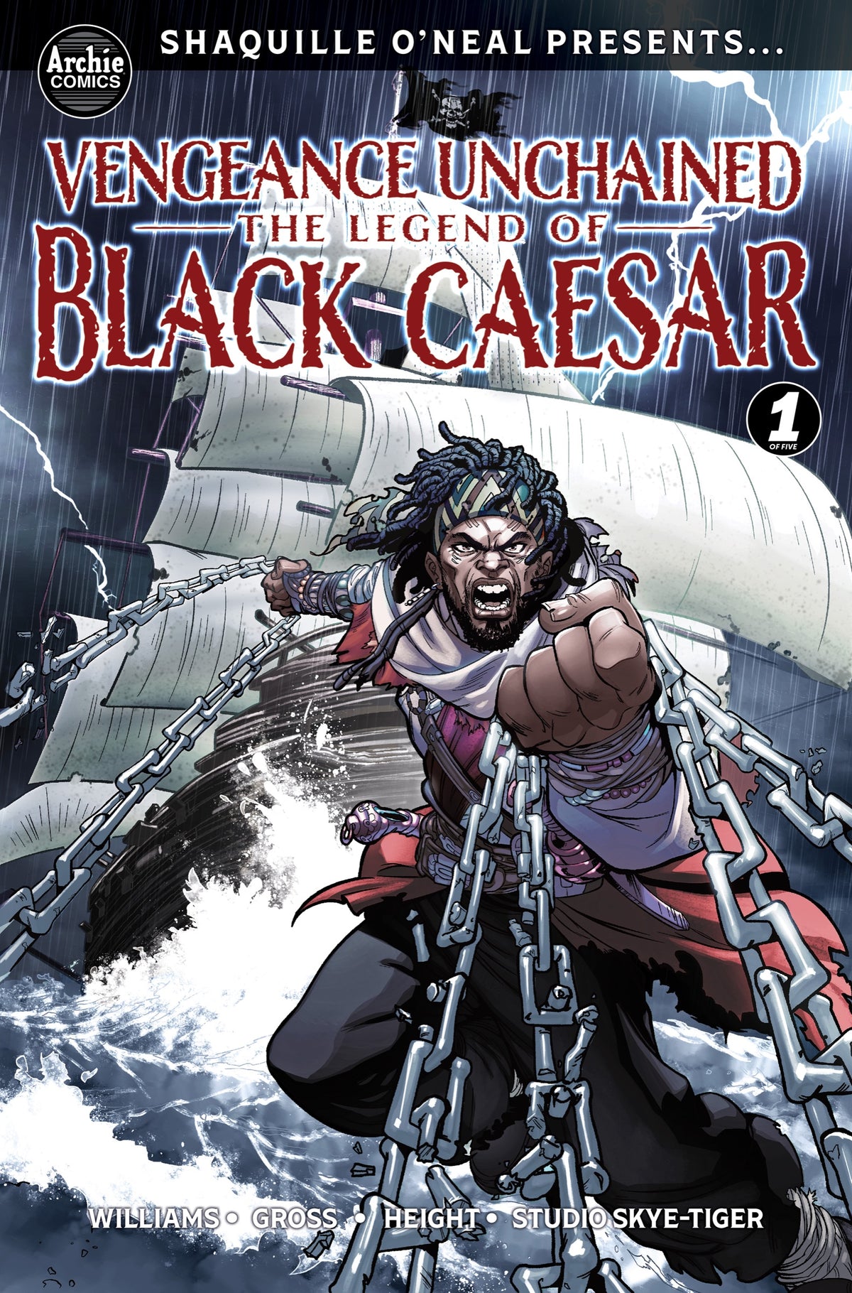 Shaquille Oneal Presents Vengeance Unchained the Legend of Black Caesar #1 Cover A – Ray Anthony Height
