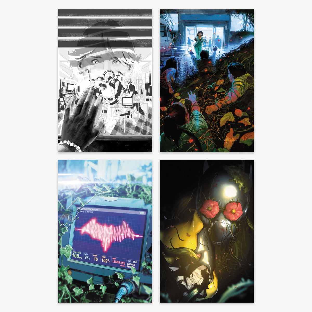 Batman Bad Seeds Gotham General #2 (of 2) Bundle – Covers A–D