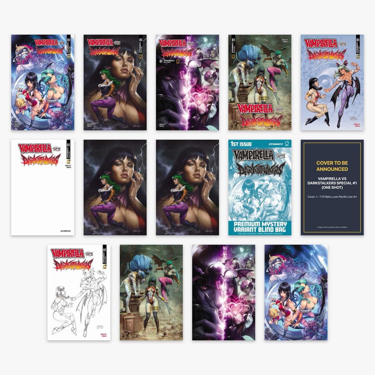 Vampirella vs Darkstalkers Special #1 (ONE SHOT) Bundle – Covers A–N (incl. Ratio Incentives)
