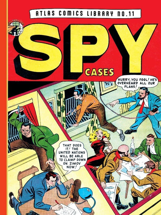 Atlas Comics Library HC No 11 Spy Cases Default Title