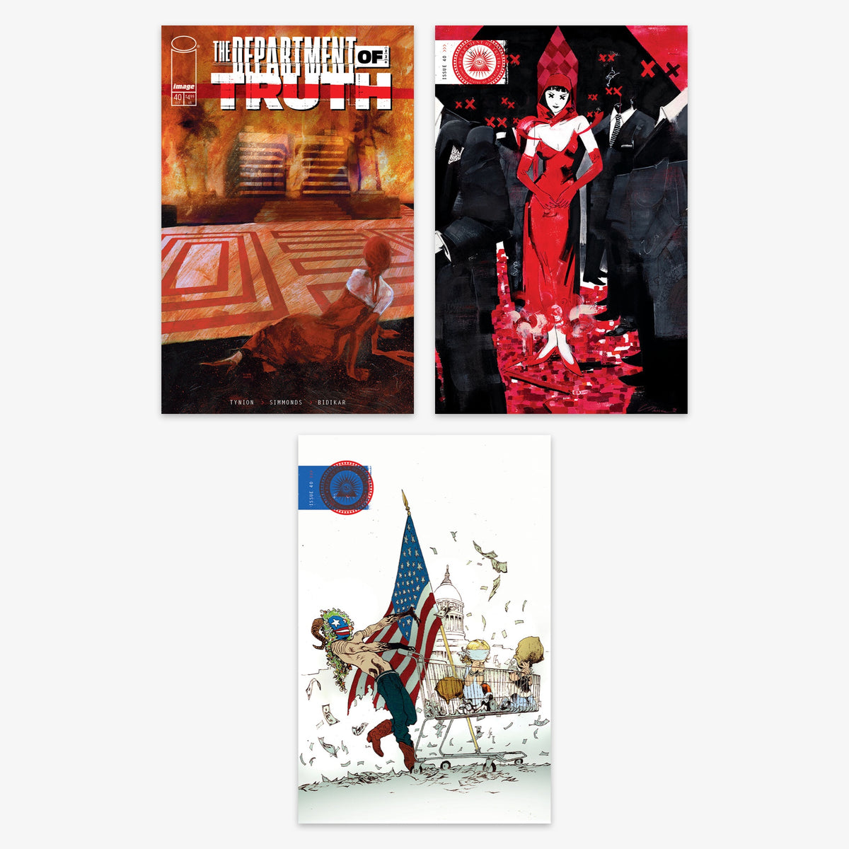 Department of Truth #40 Bundle – Covers A–C (incl. Ratio Incentives)