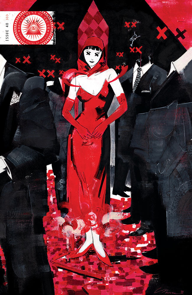 Department of Truth #40 Cover B – Caterina Mazzei Variant