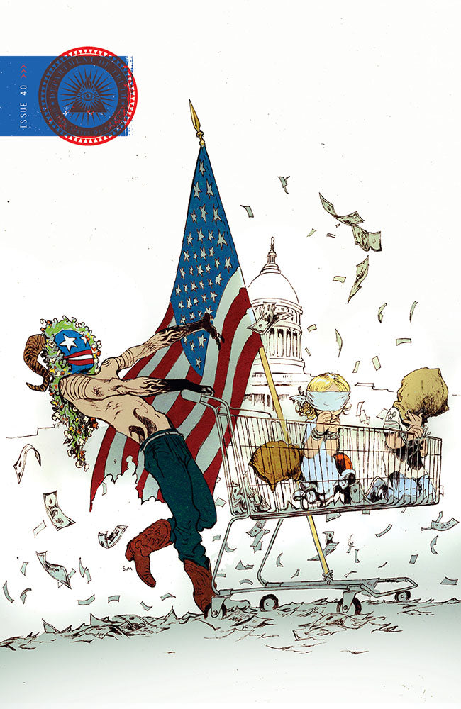 Department of Truth #40 Cover C – 1:25 Ratio Stipan Morian Variant