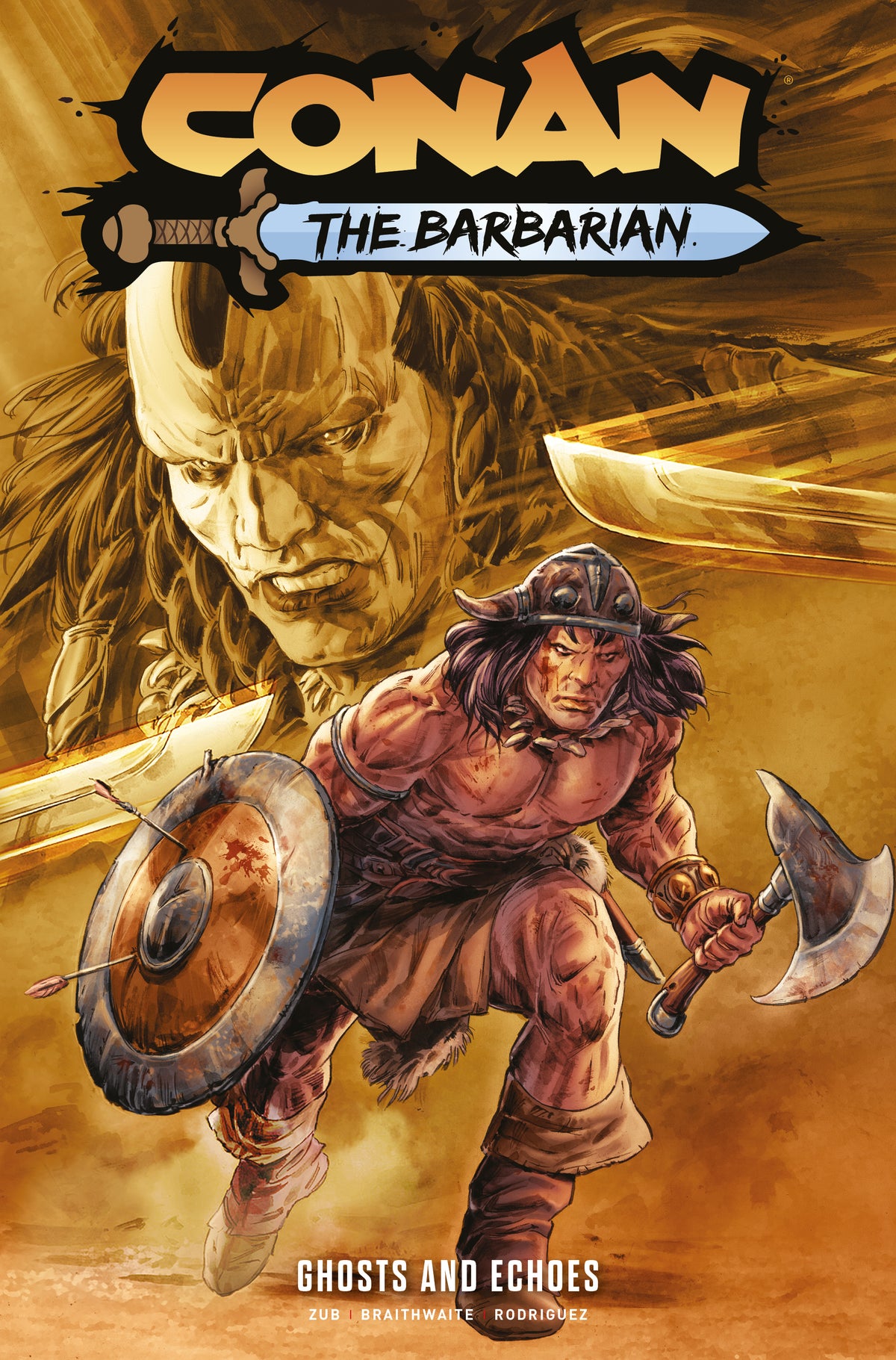 Conan the Barbarian TP Vol 08 Ghosts and Echoes Direct Market Edition Doug Braithwaite Default Title