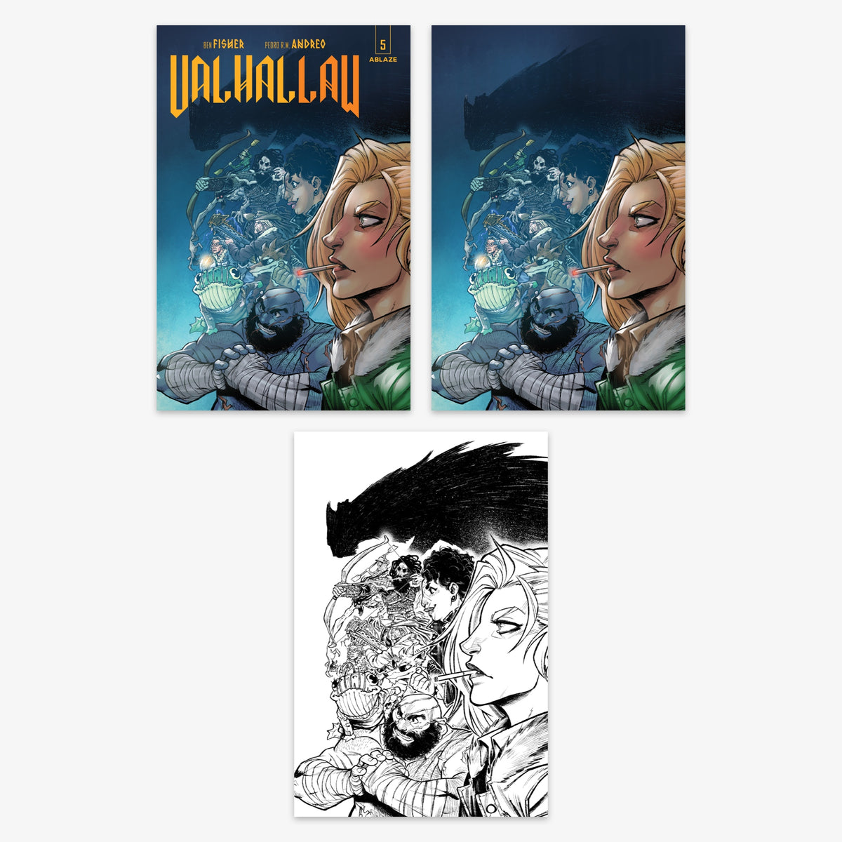 Valhallaw #5 (of 5) Bundle – Covers A–C (incl. Ratio Incentives)