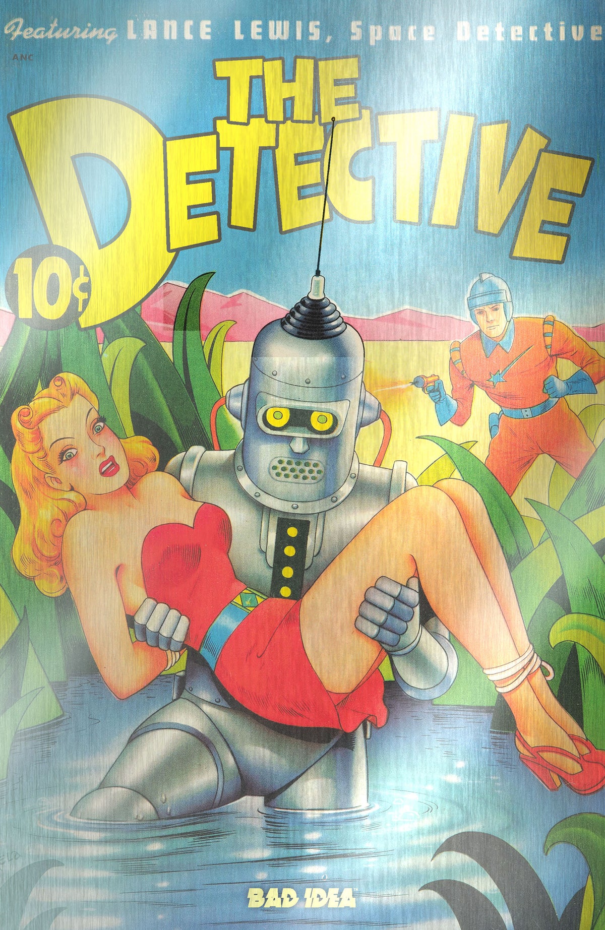 Detective #2 (of 2) Cover G – 1:50 Alex Schomburg Metal Old Masters