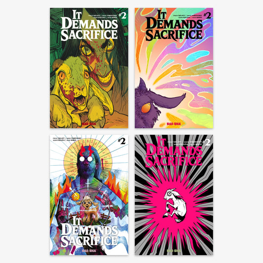 It Demands Sacrifice #2 (of 4) Bundle – Covers A–C, F (No Incentive)
