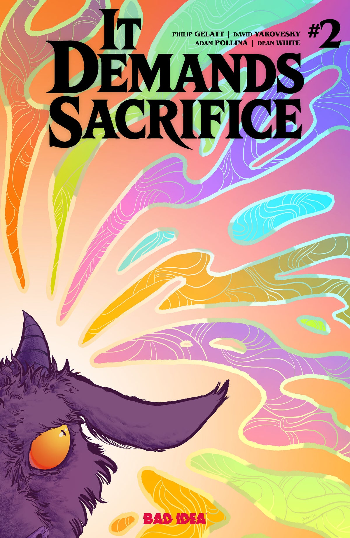 It Demands Sacrifice #2 (of 4) Cover B – Chloe Brailsford Variant