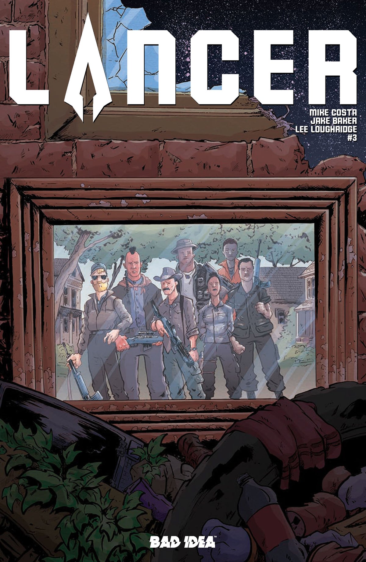Lancer #3 (of 4) Cover B – Jake Baker Variant