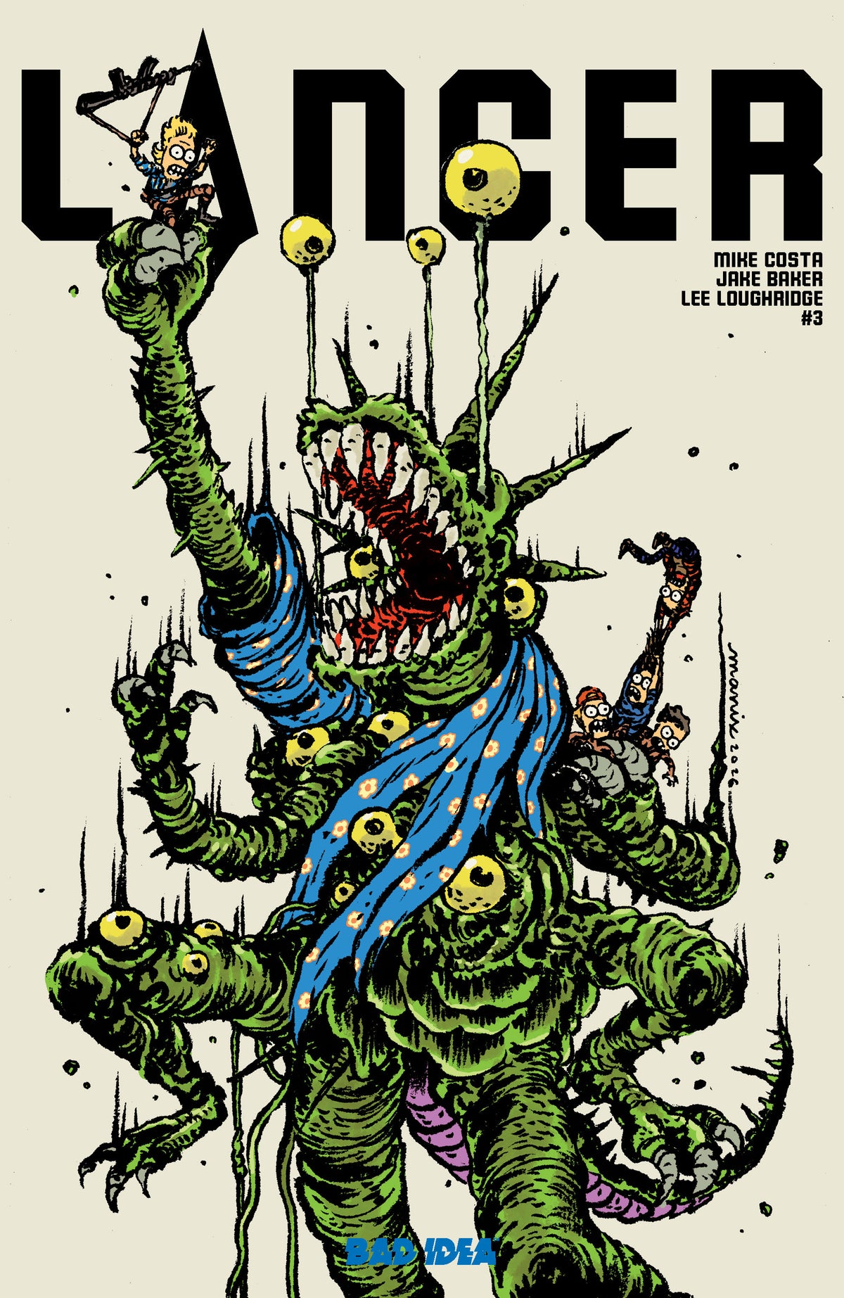 Lancer #3 (of 4) Cover C – Manix Abrera Variant