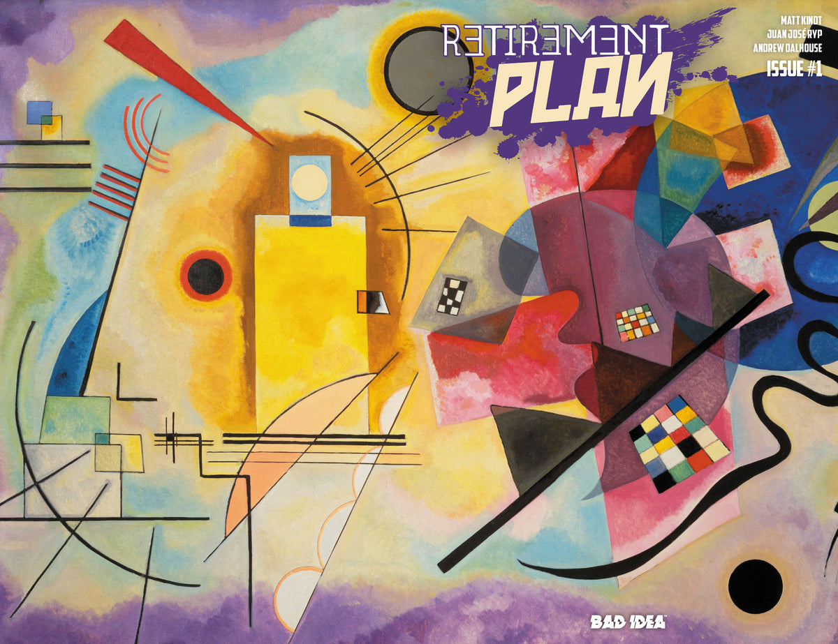Retirement Plan #1 (ONE SHOT) Cover B – Wassily Kandinsky Old Masters Variant