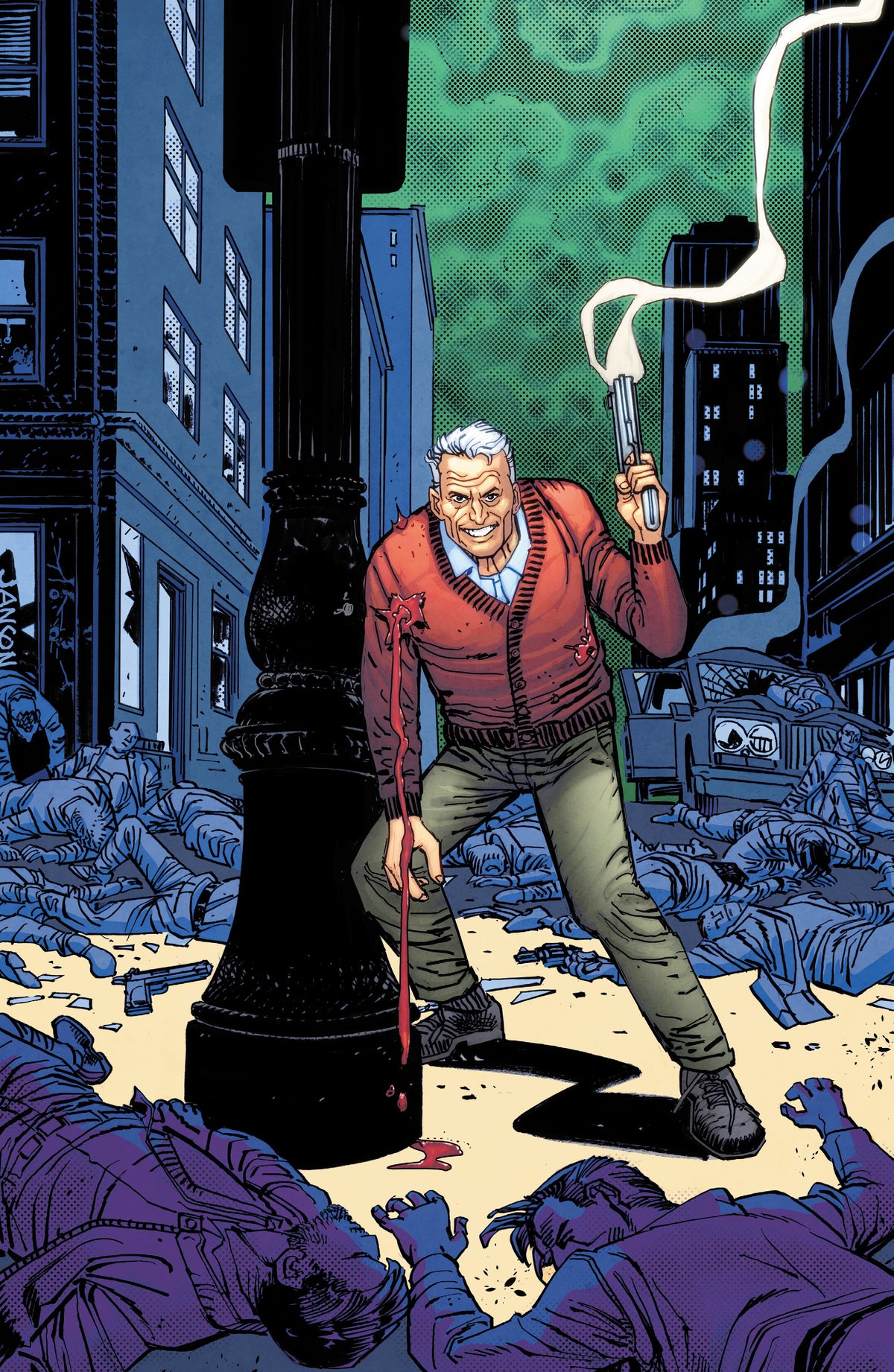 Retirement Plan #1 (ONE SHOT) Cover G – 1:50 Ratio Klaus Janson Virgin Variant