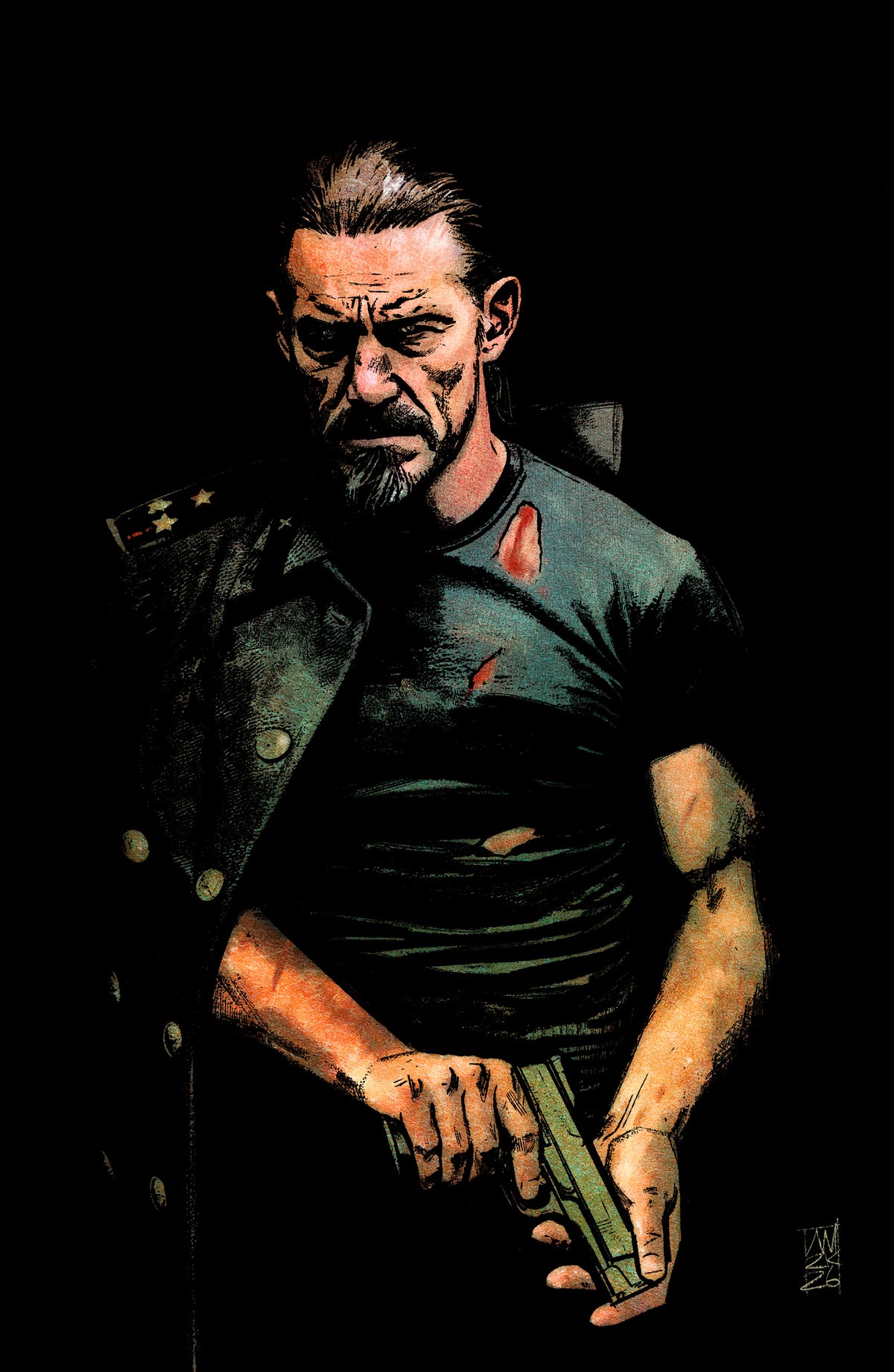 Warbird #4 (of 4) Cover E – 1:50 Ratio Alex Maleev Virgin Variant