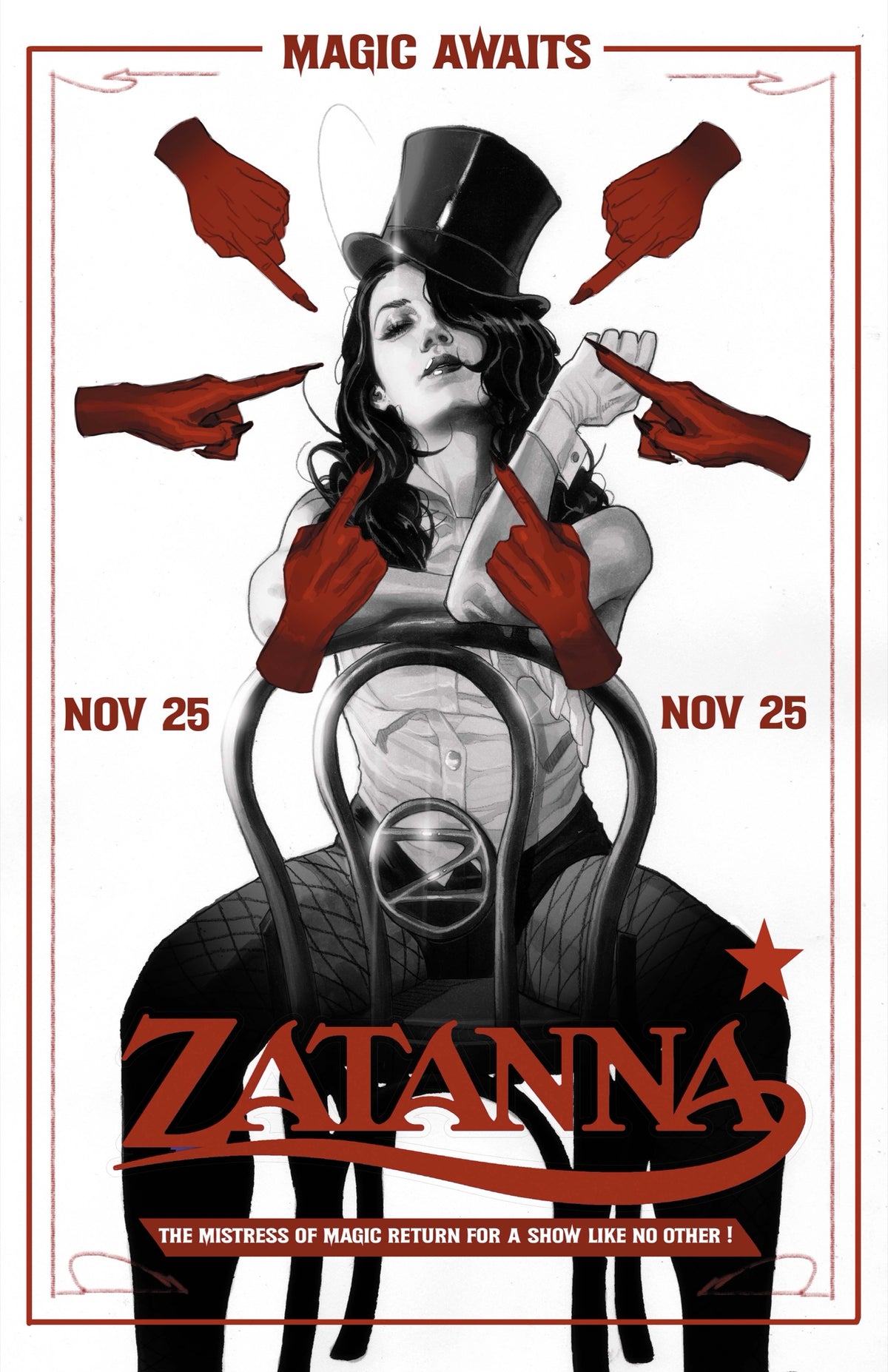 Zatanna (2026) #8 Cover B – Joshua Sway Swaby Card Stock Variant