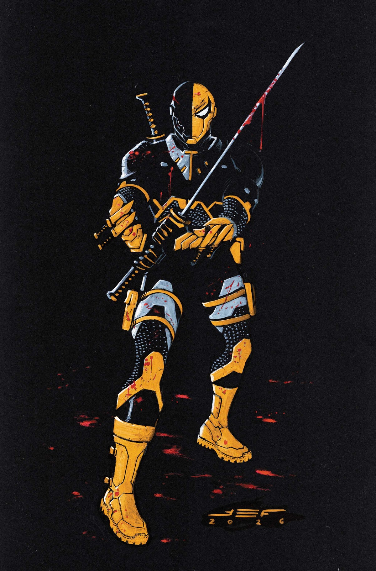 Deathstroke the Terminator #9 Cover C – Juan Ferreyra Card Stock Variant