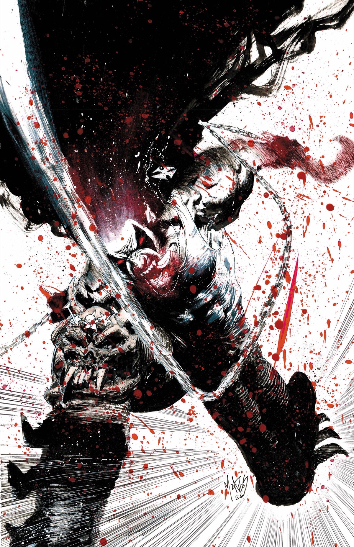 Lobo #9 Cover D – Montos Card Stock Variant