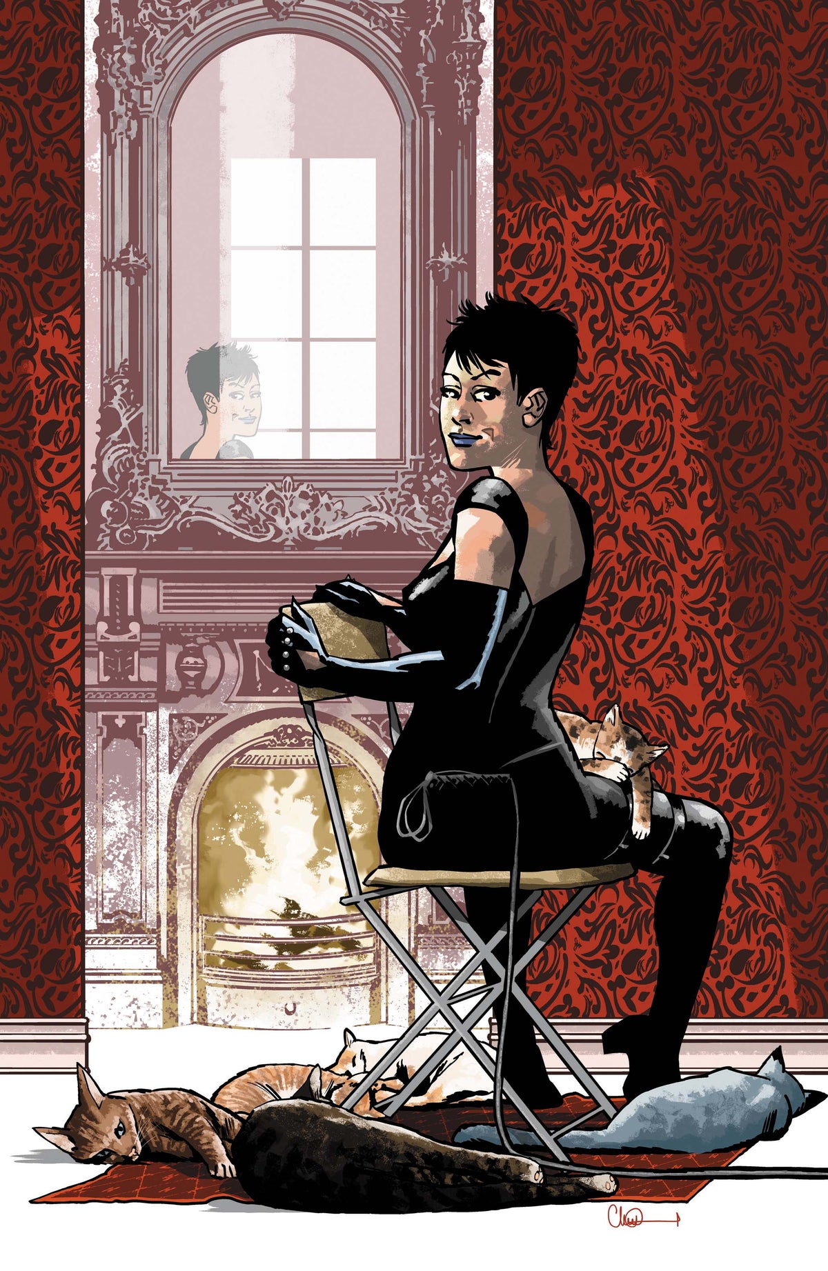 Catwoman #93 Cover C – Charlie Adlard Card Stock Variant