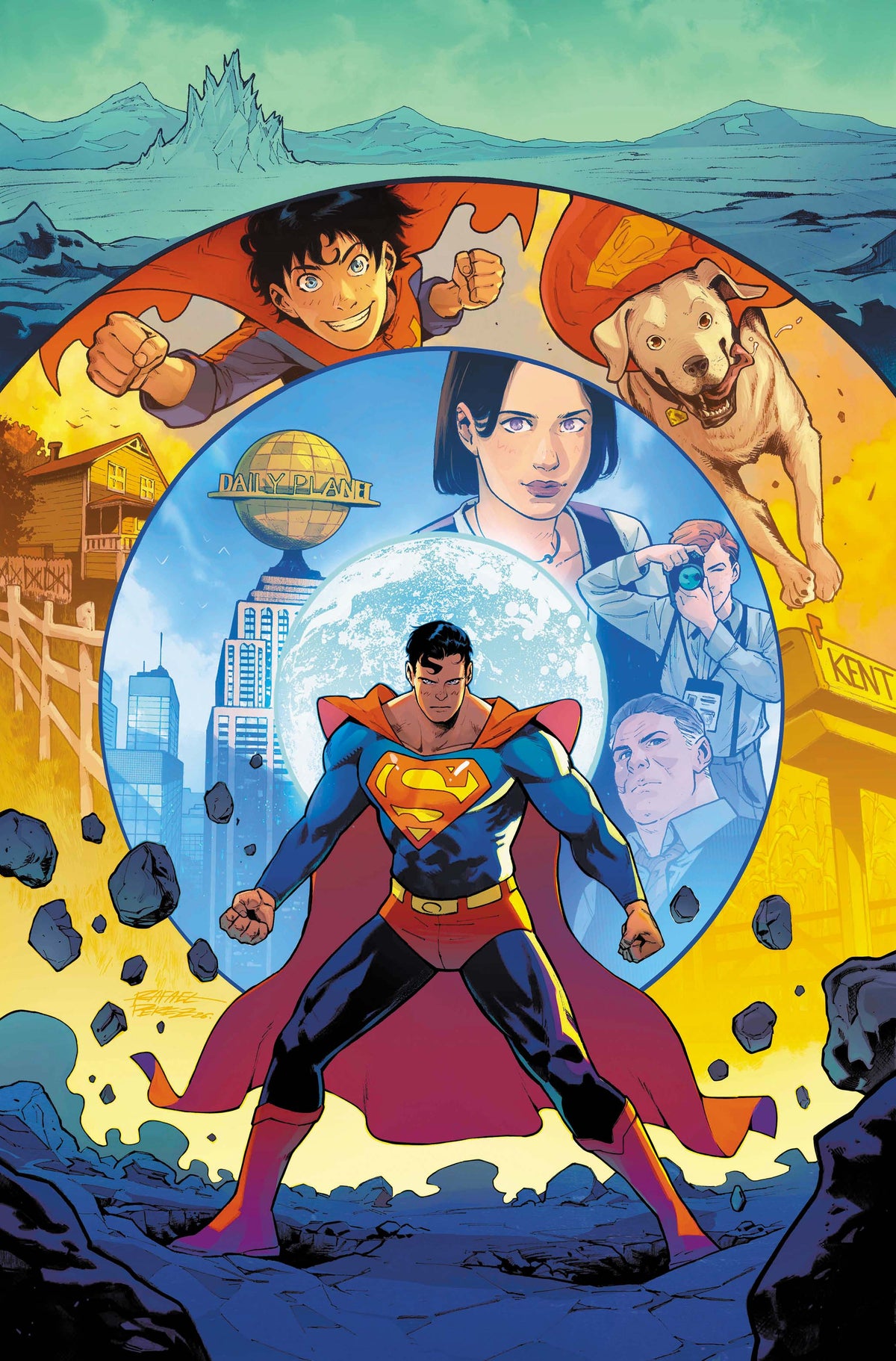 Superman #44 Cover F – Rafael Perez Card Stock Variant