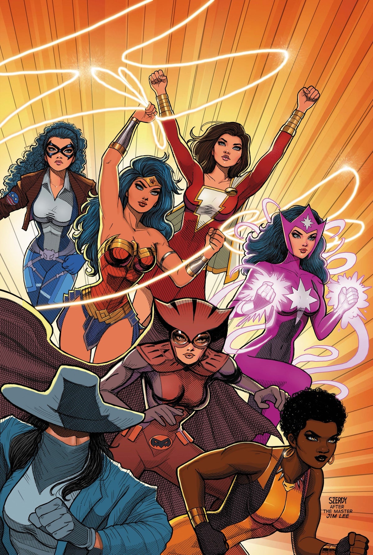 Justice League Unlimited #25 Cover G – Nathan Szerdy Card Stock Variant