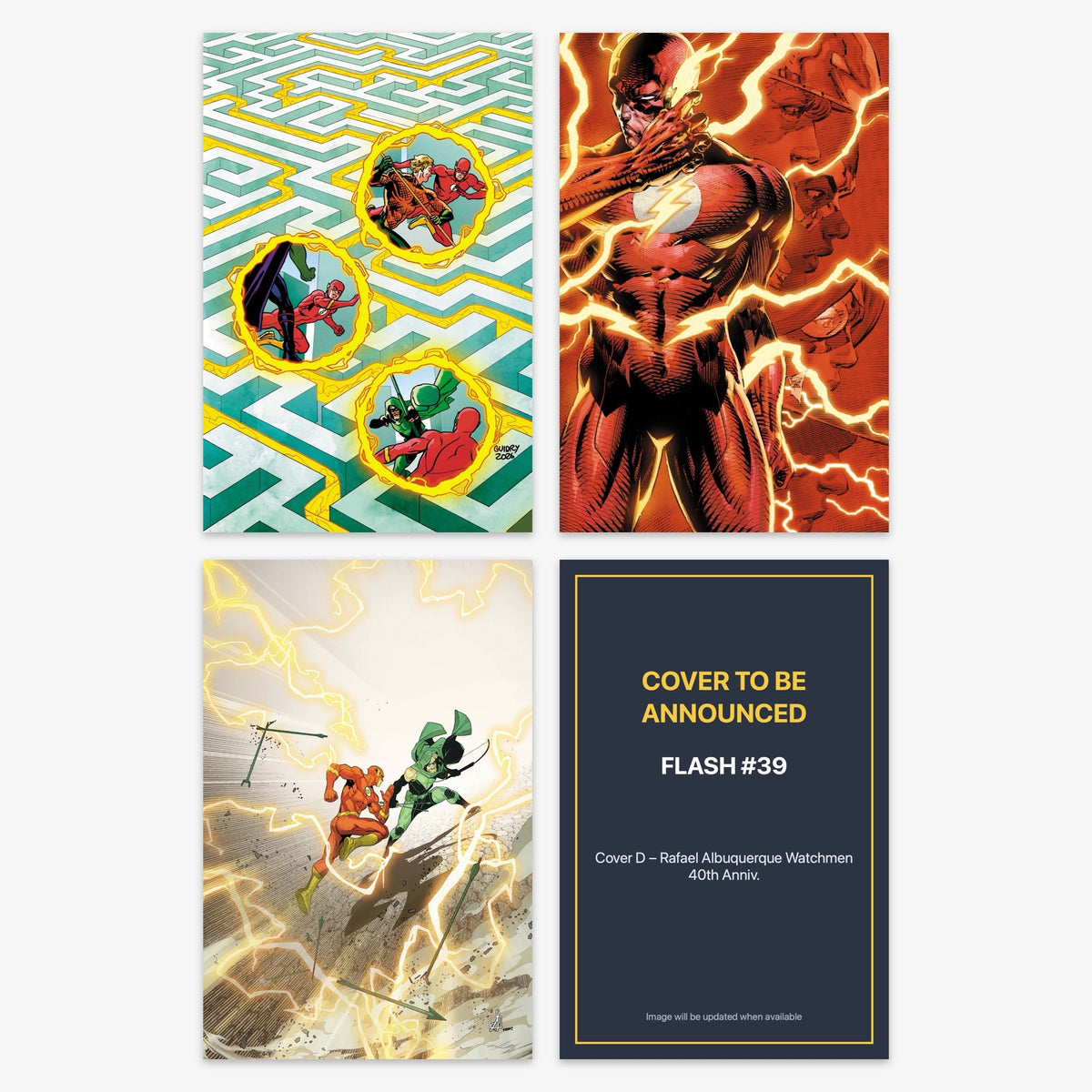 Flash #39 Bundle – Covers A–D (includes cover to be announced)