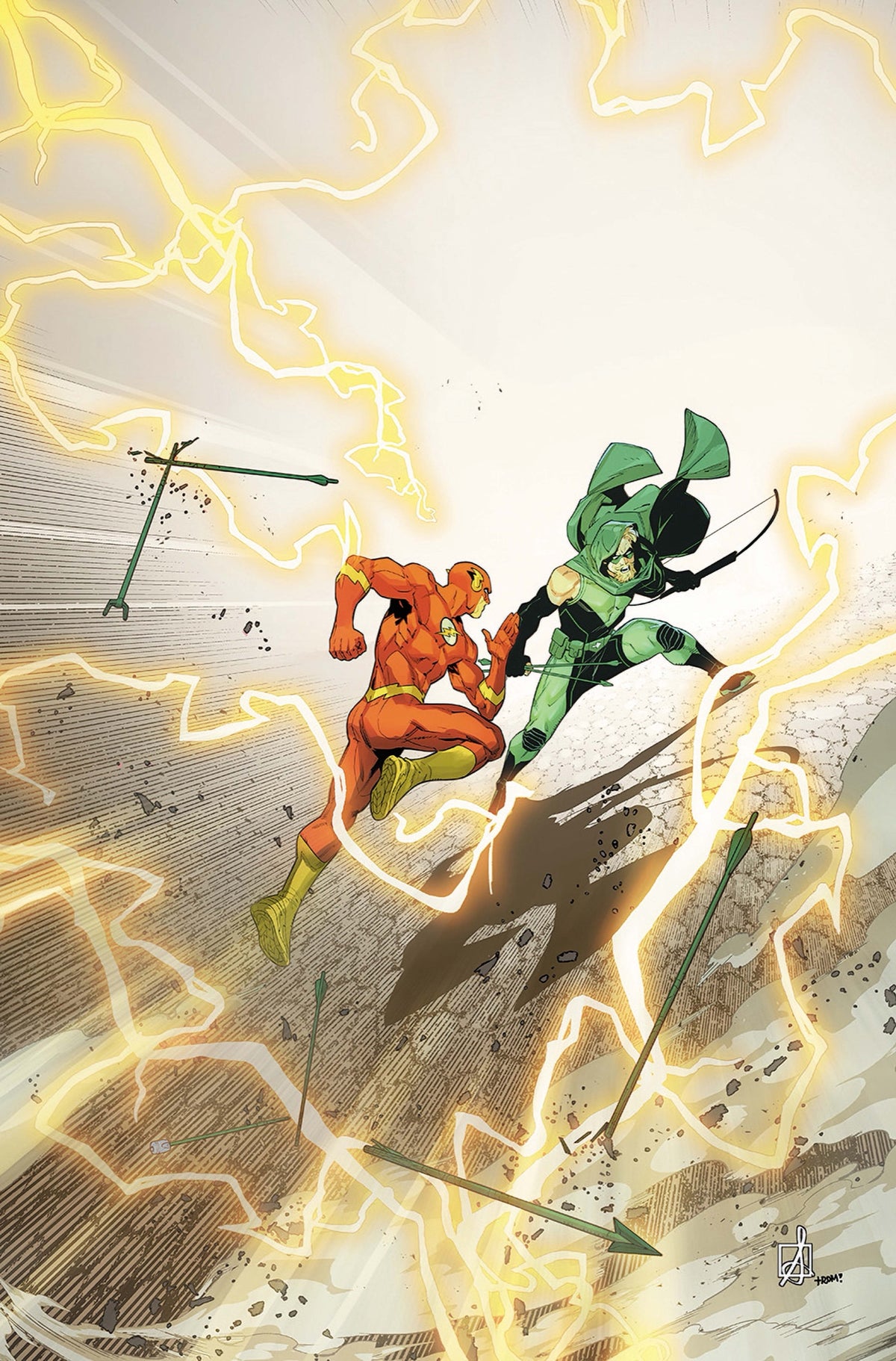 Flash #39 Cover C – Sean Izaakse Card Stock Variant