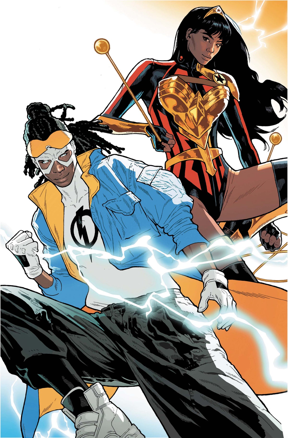 New Titans #41 Cover B – Jeff Spokes Card Stock Variant