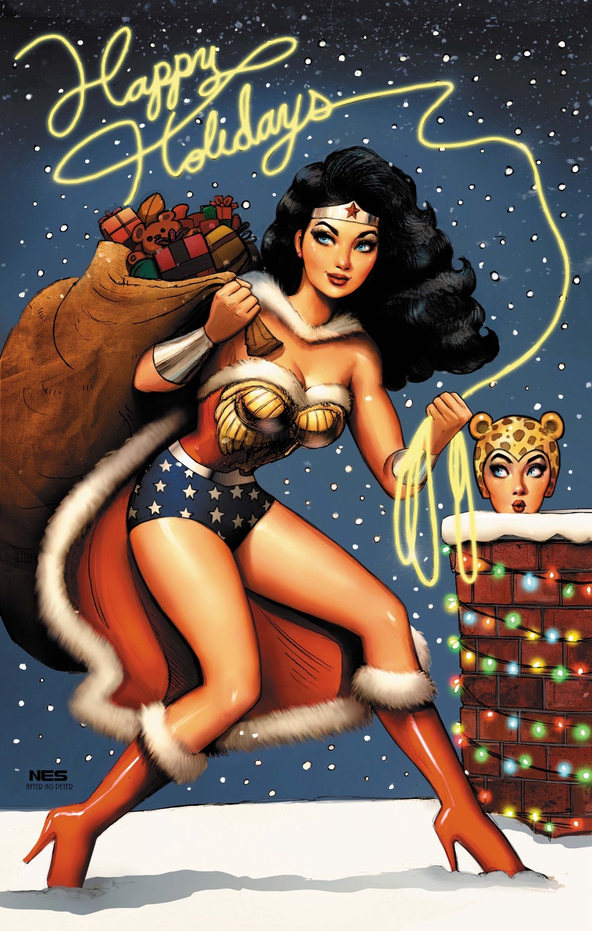 Dcs Naughty List #1 (ONE SHOT) Cover C – Nathan Szerdy Variant
