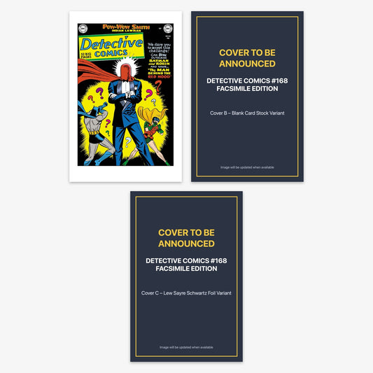 Detective Comics #168 FACSIMILE EDITION Bundle – Covers A–C