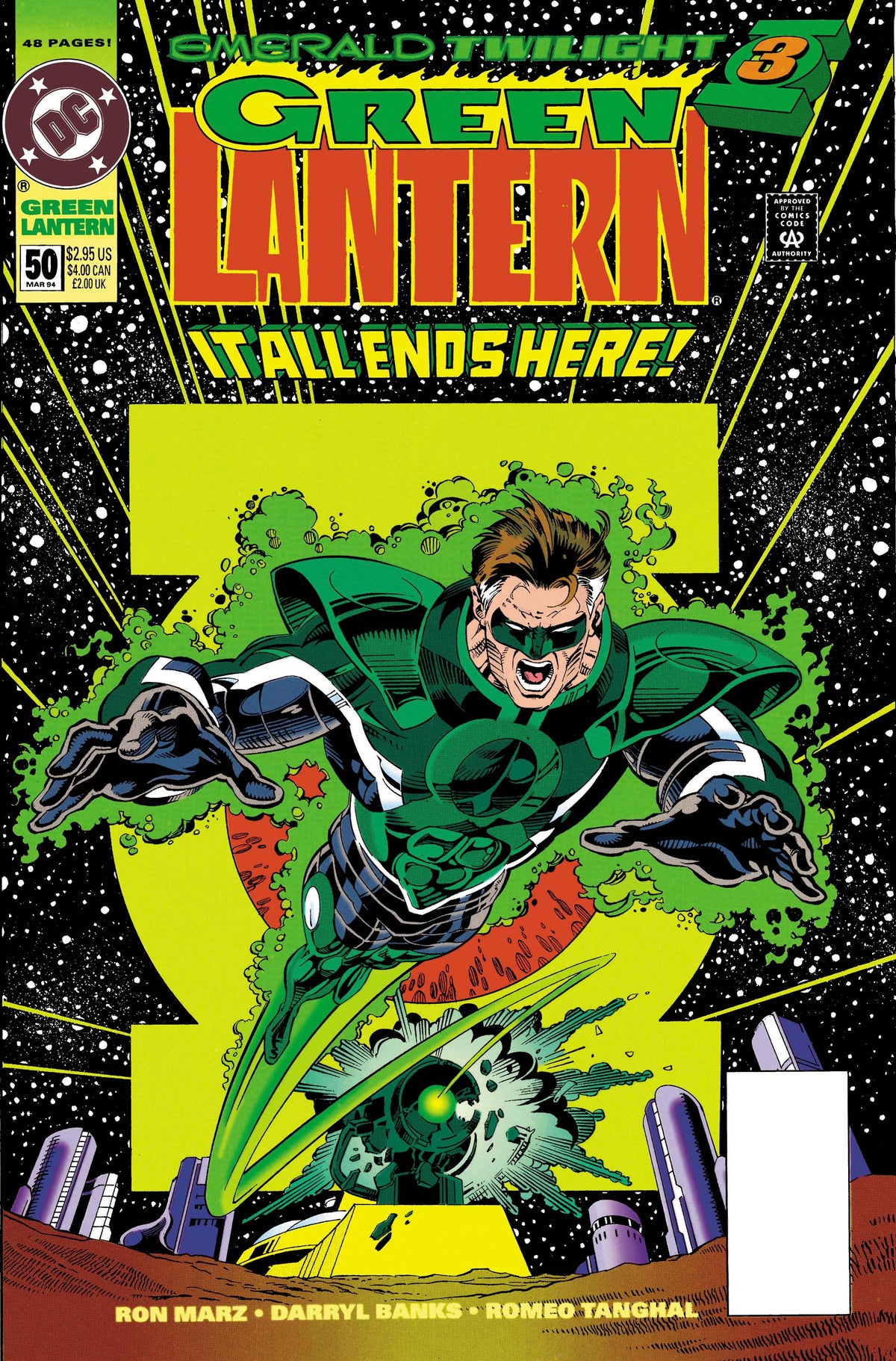Green Lantern #50 FACSIMILE EDITION Cover A – Darryl Banks