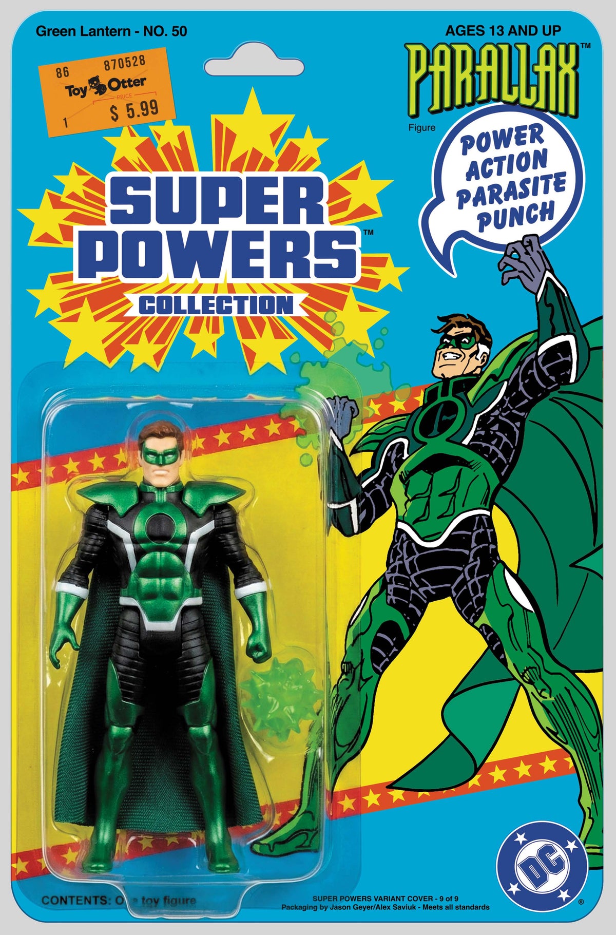Green Lantern #50 FACSIMILE EDITION Cover B – Jason Geyer&Alex Saviuk Parallax Super