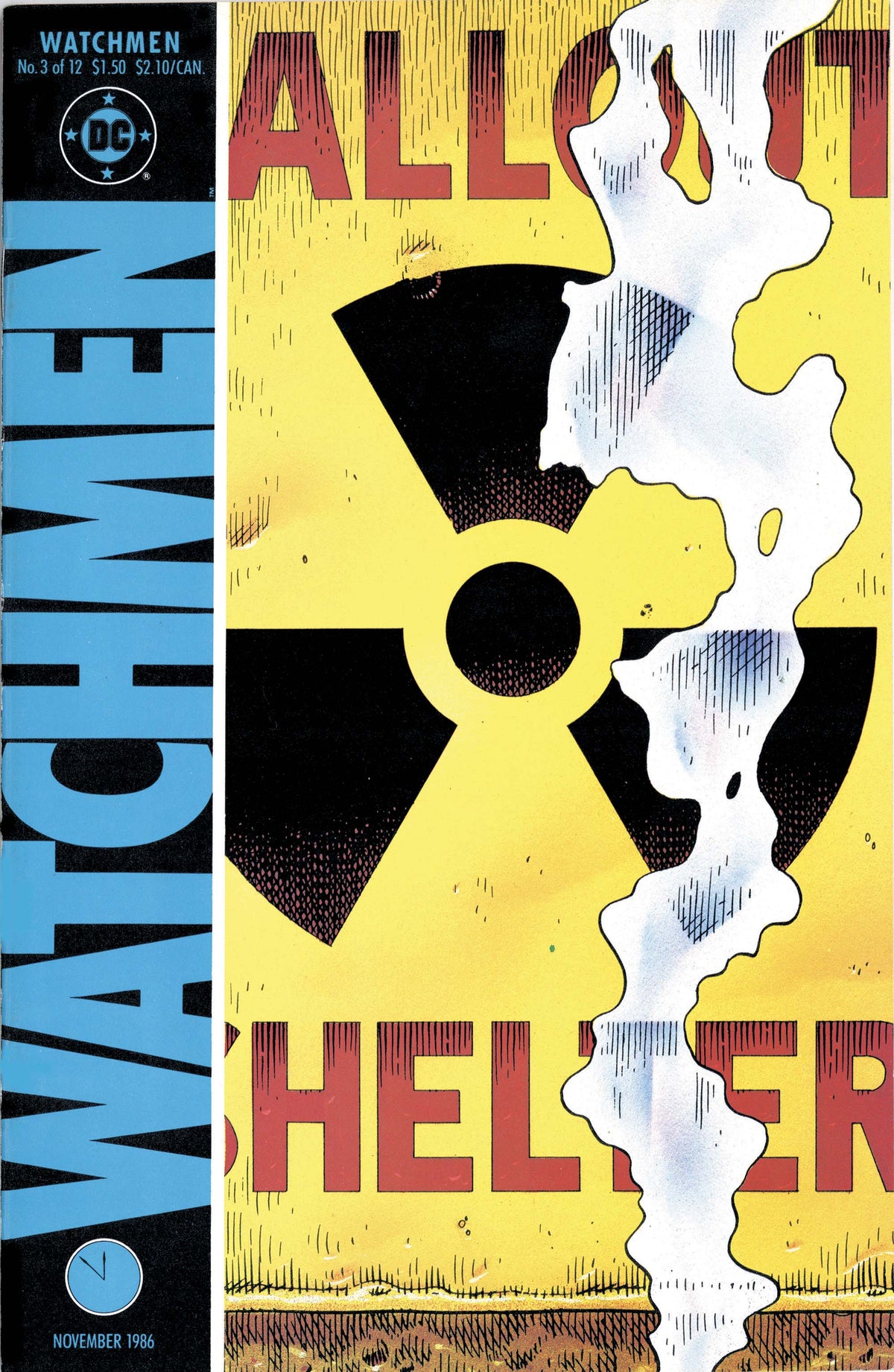 Watchmen #3 (of 12) FACSIMILE EDITION Cover A – Dave Gibbons