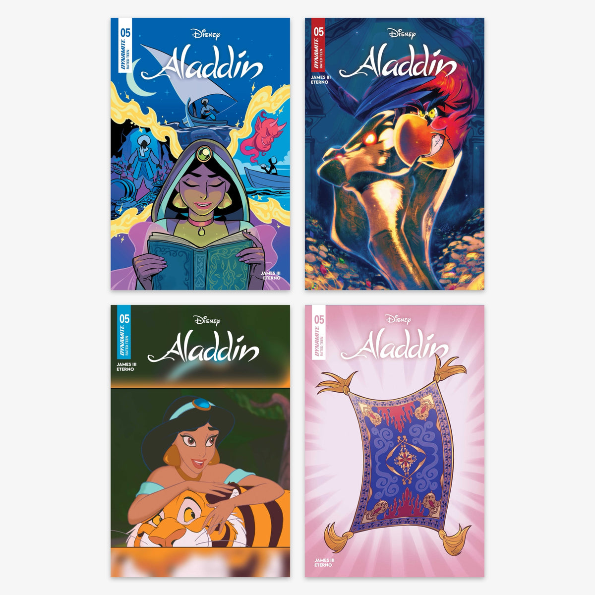 Aladdin #5 Bundle – Covers A–D (No Incentive)