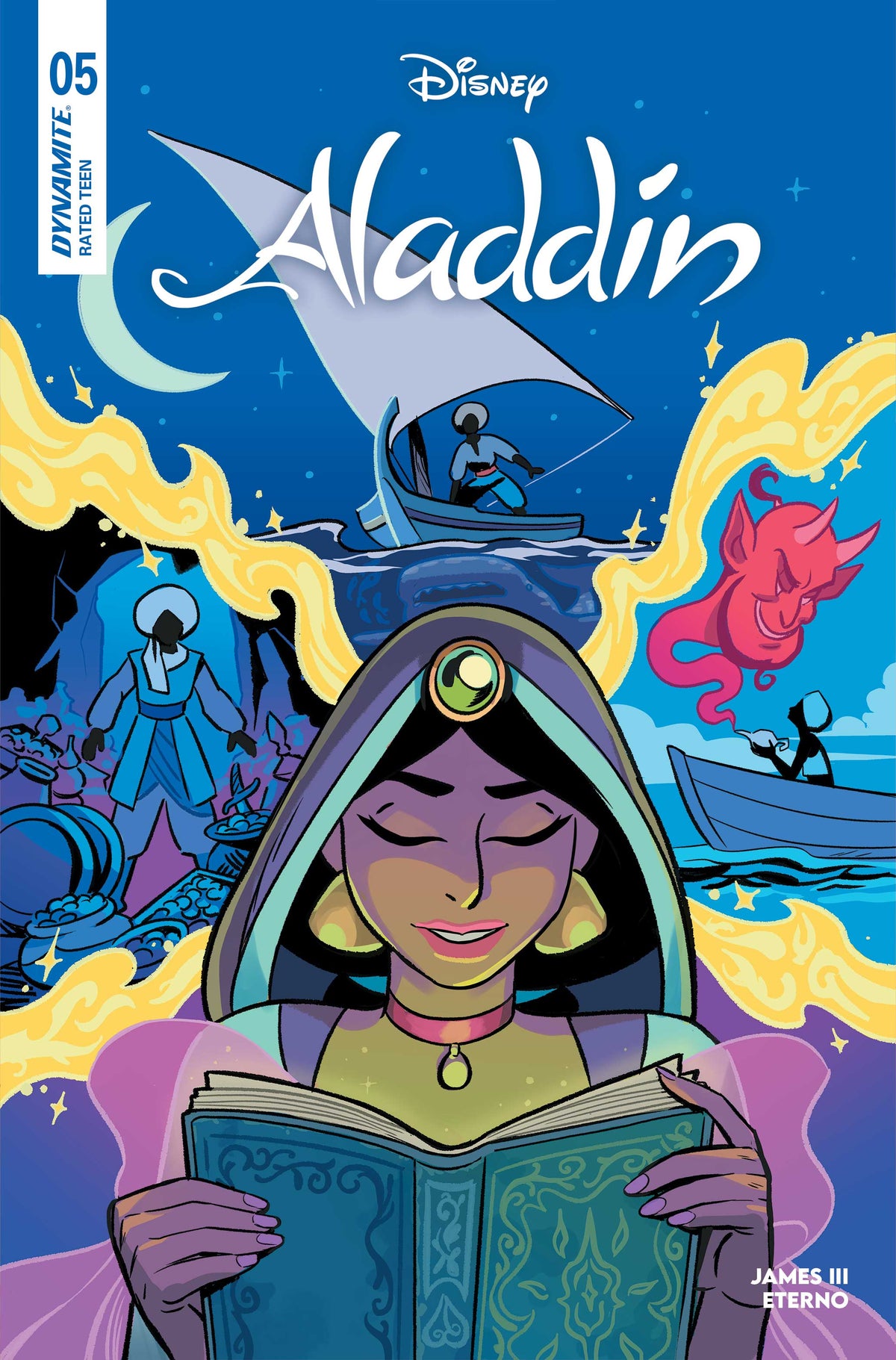 Aladdin #5 Cover A – Natacha Bustos