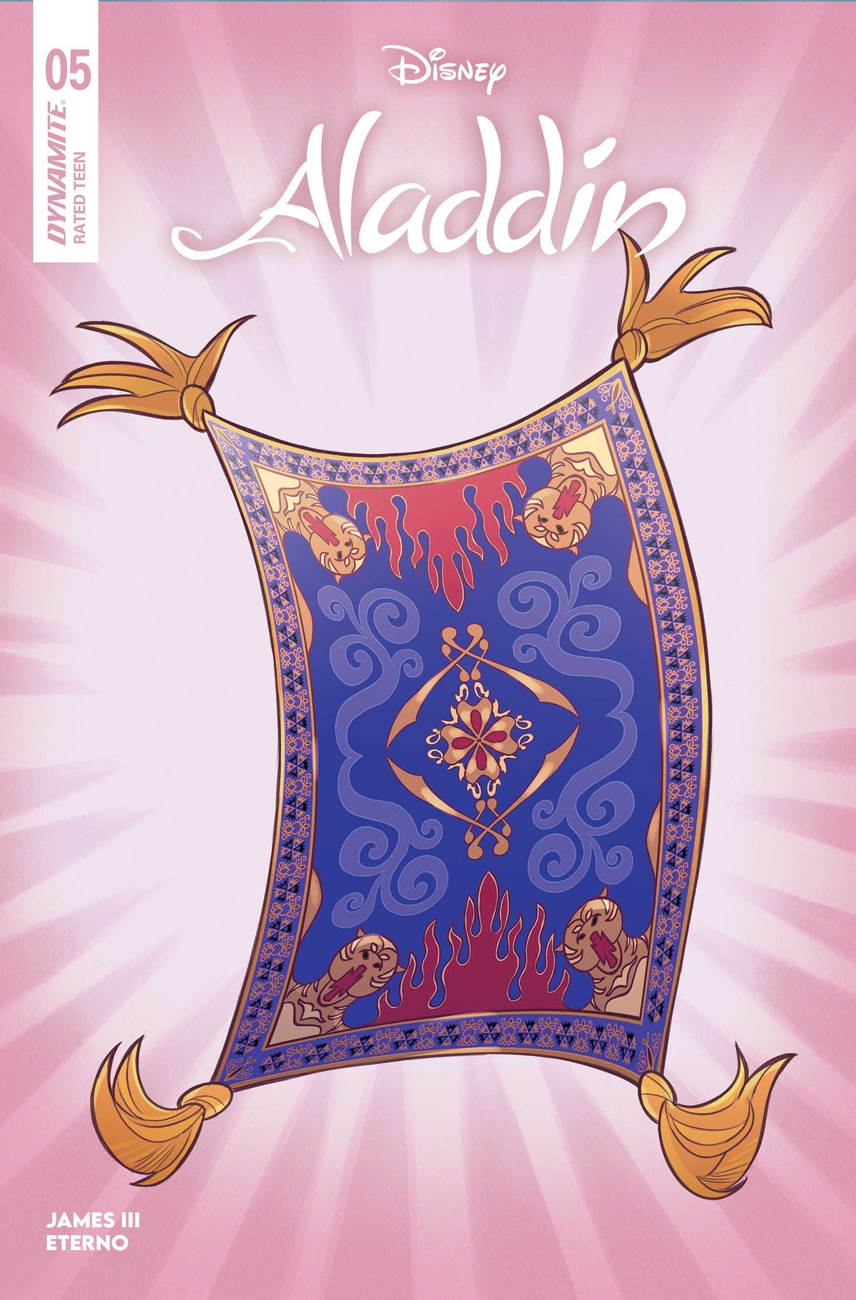 Aladdin #5 Cover D – Cartoon Head Variant