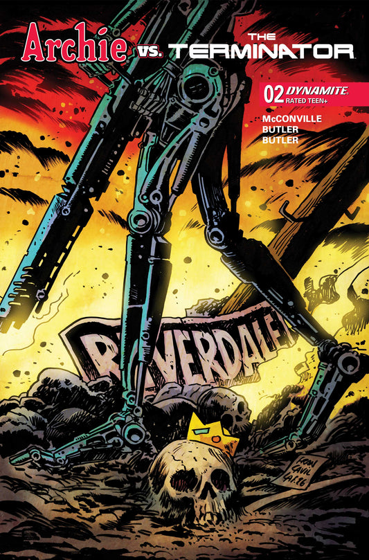 Archie vs the Terminator #2 Cover A – Francesco Francavilla