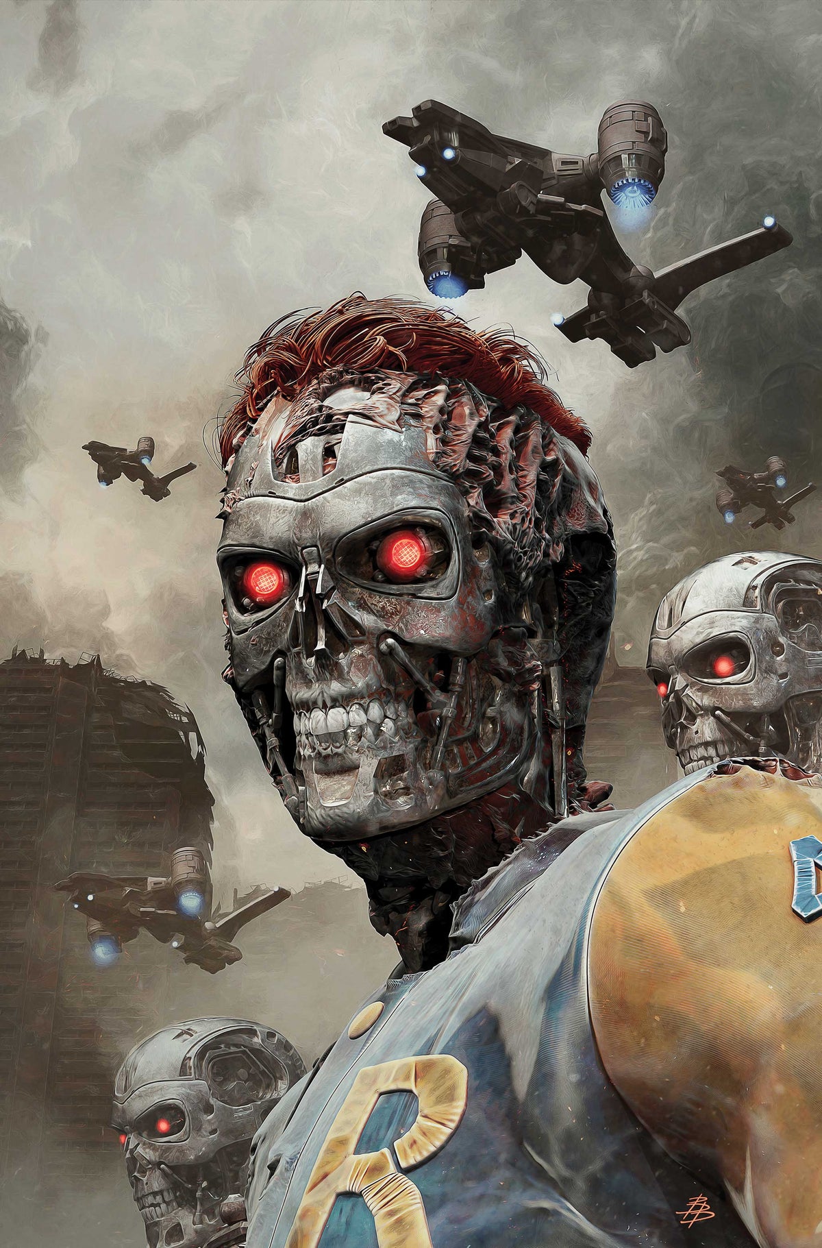 Archie vs the Terminator #2 Cover H – 1:10 Ratio Bjorn Barends Virgin Variant