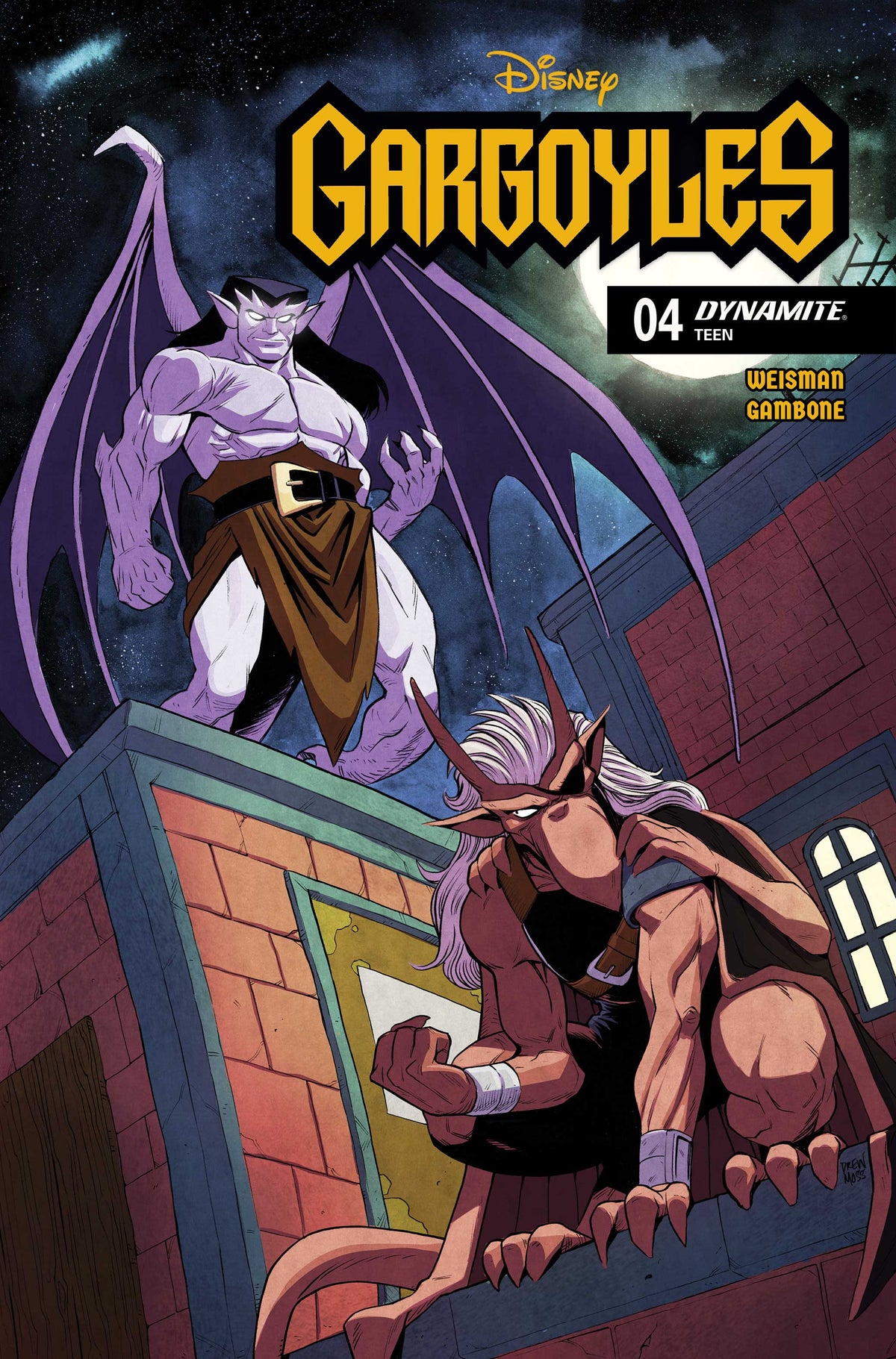 Gargoyles (2026) #4 Cover B – Drew Moss Variant