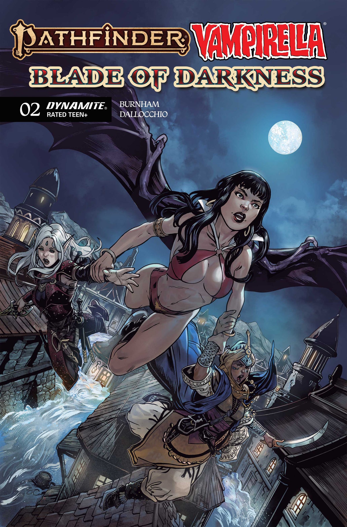 Pathfinder Vampirella Blade of Darkness #2 Cover A – Steven Cummings