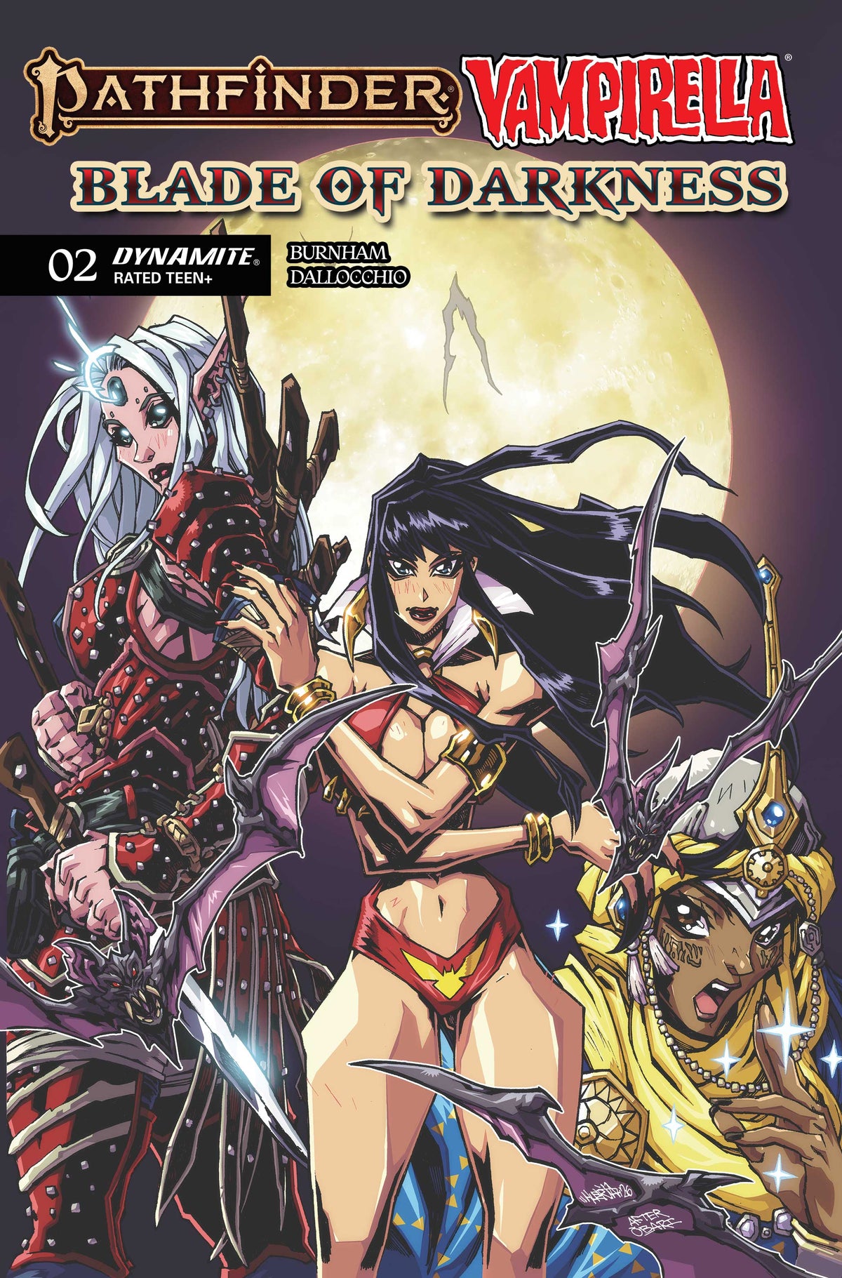 Pathfinder Vampirella Blade of Darkness #2 Cover B – Andrew Huerta Variant