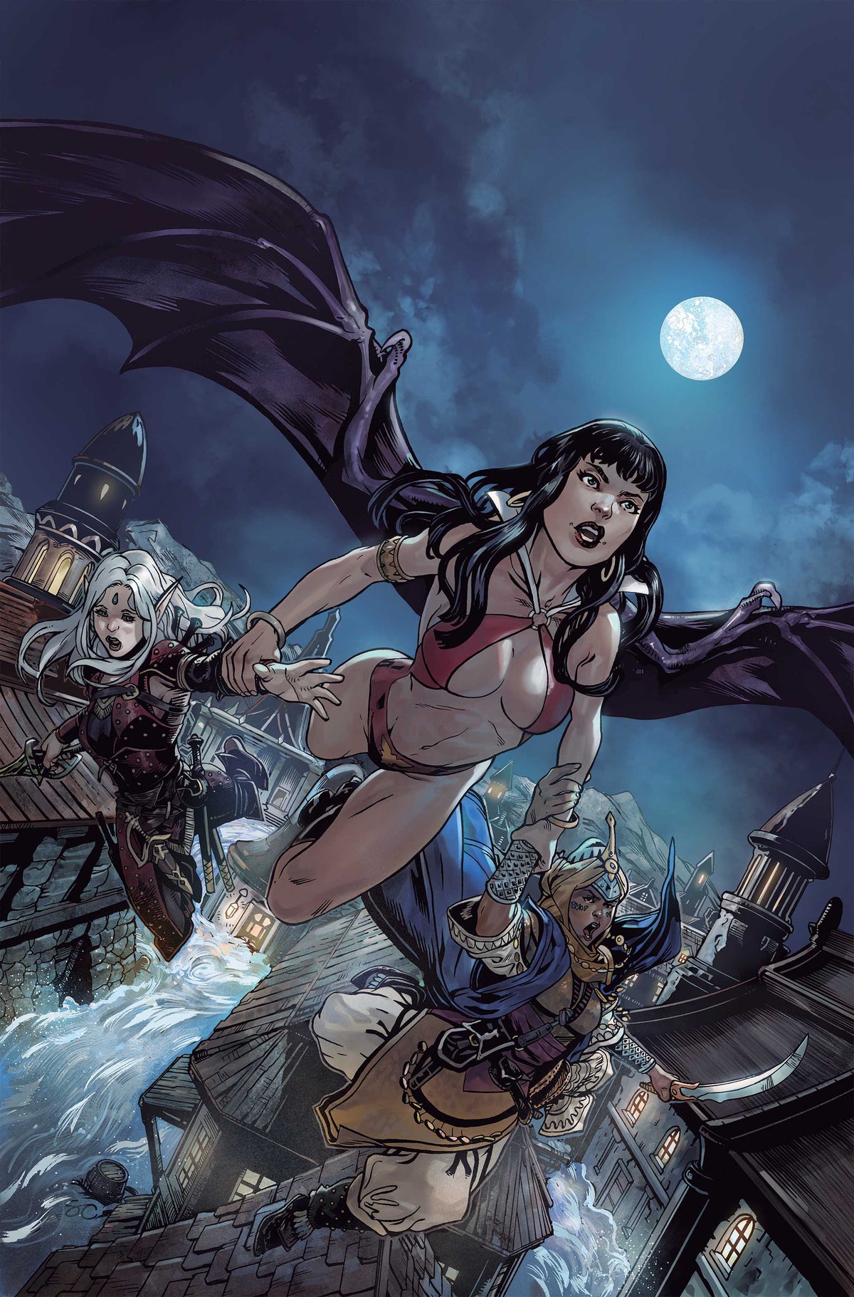 Pathfinder Vampirella Blade of Darkness #2 Cover H – 1:20 Ratio Steven Cummings Virgin