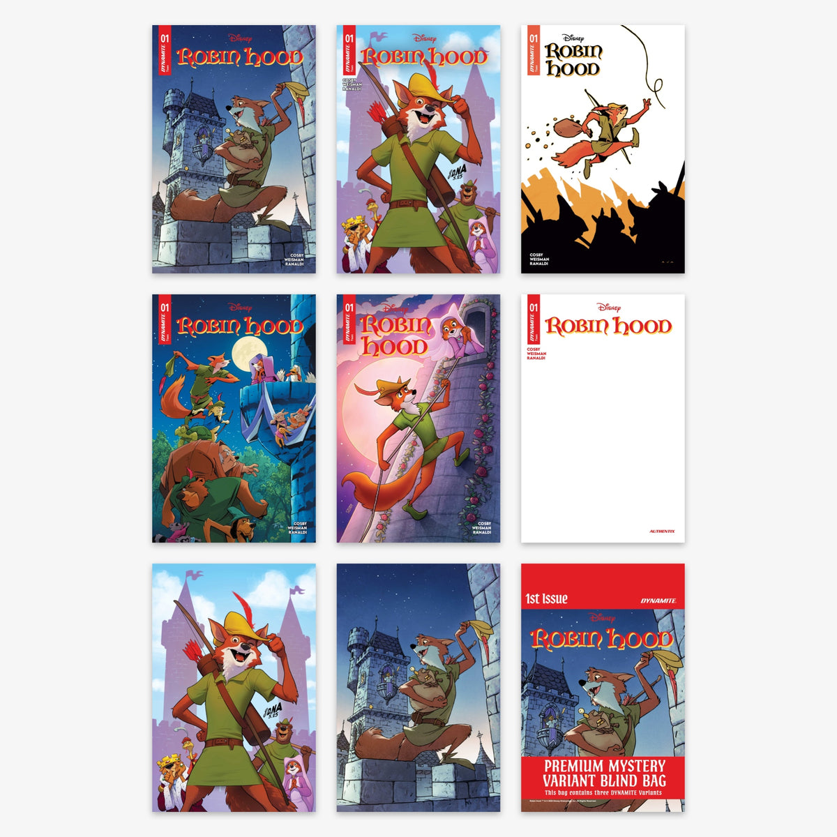 Robin Hood (2026) #1 Bundle – Covers A–I (No Incentive)