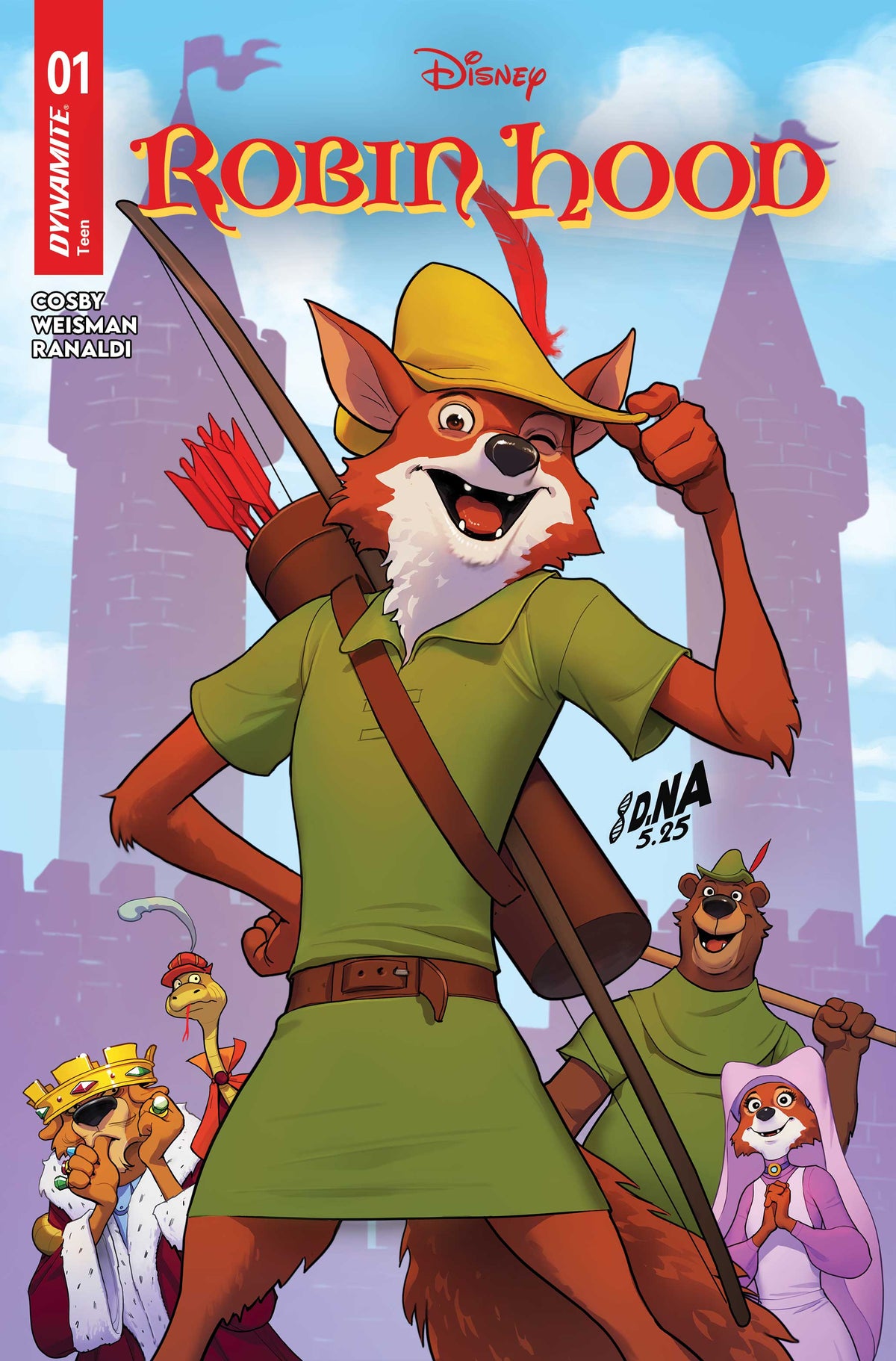 Robin Hood (2026) #1 Cover B – David Nakayama Variant