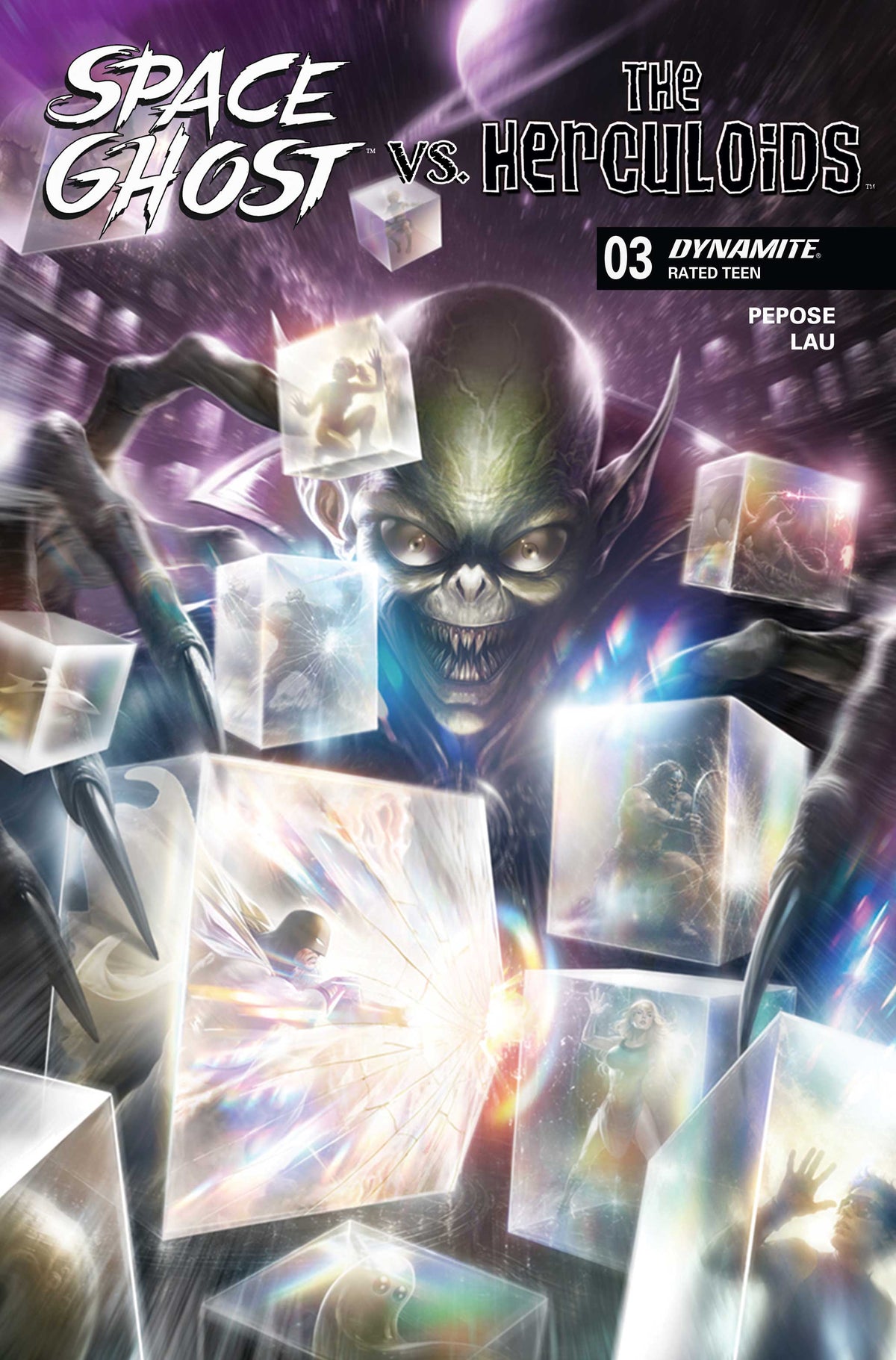 Space Ghost vs the Herculoids #3 Cover A – Francesco Mattina