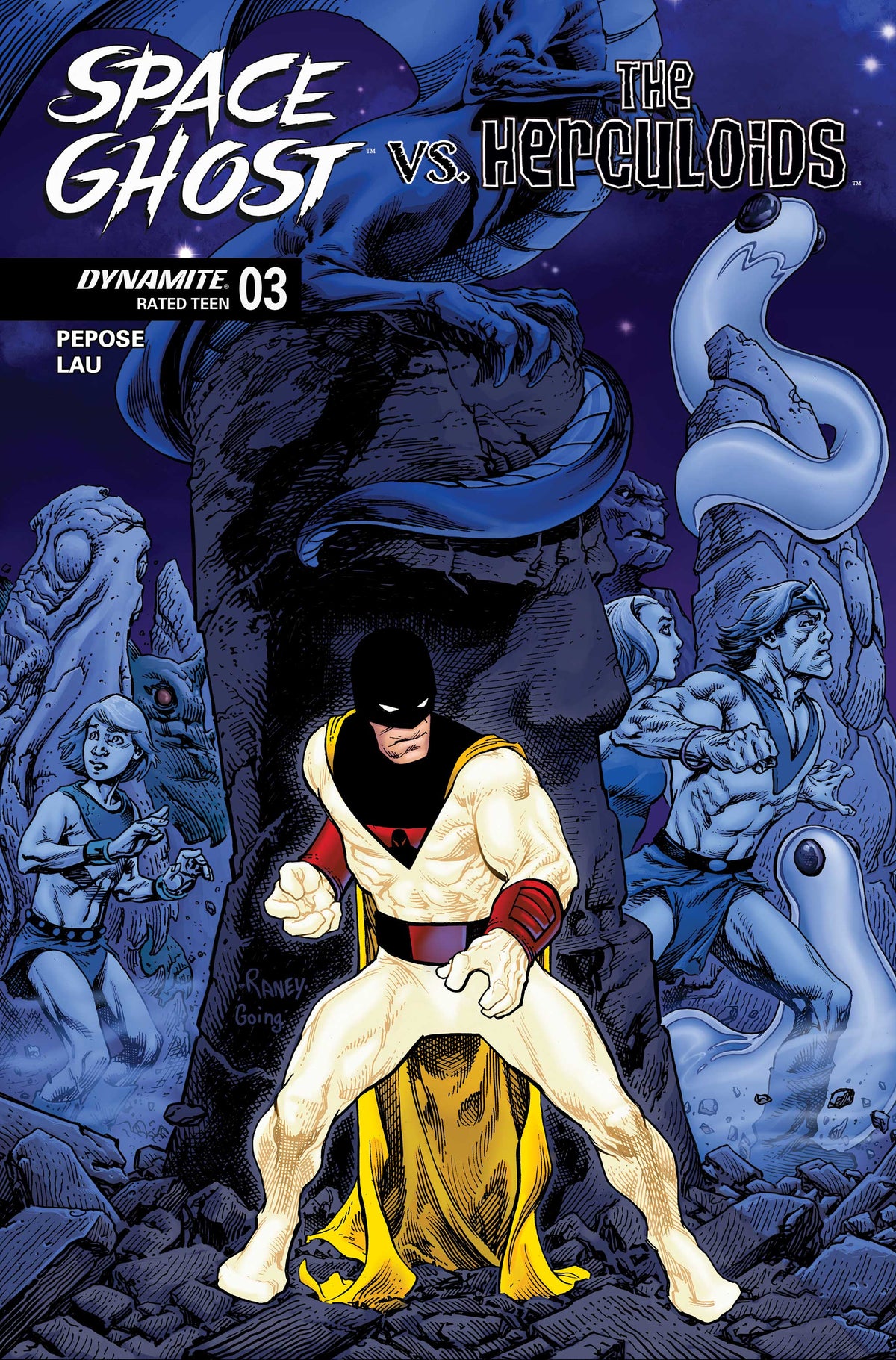 Space Ghost vs the Herculoids #3 Cover E – Tom Raney Variant