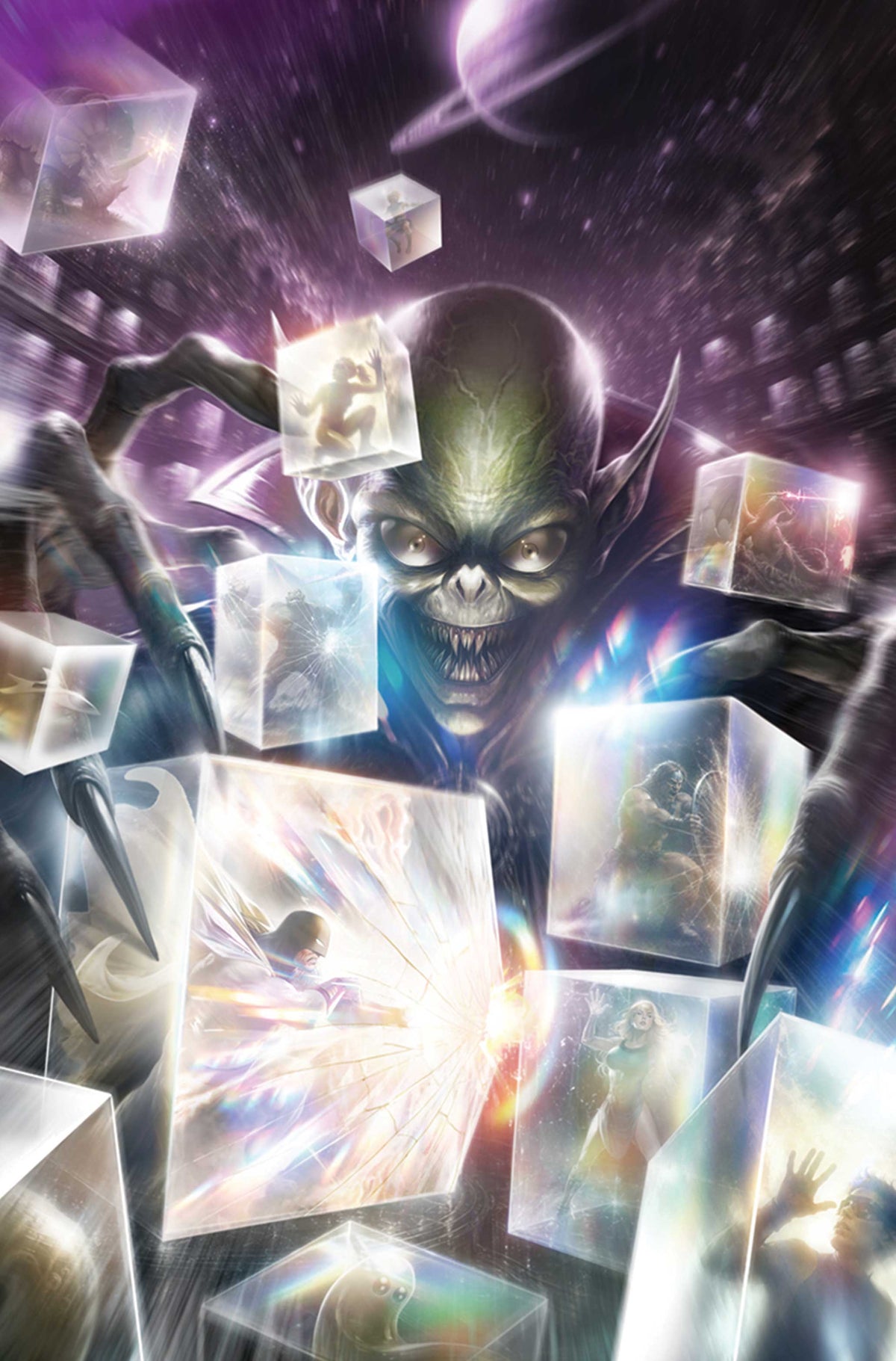 Space Ghost vs the Herculoids #3 Cover I – 1:20 Ratio Francesco Mattina Virgin