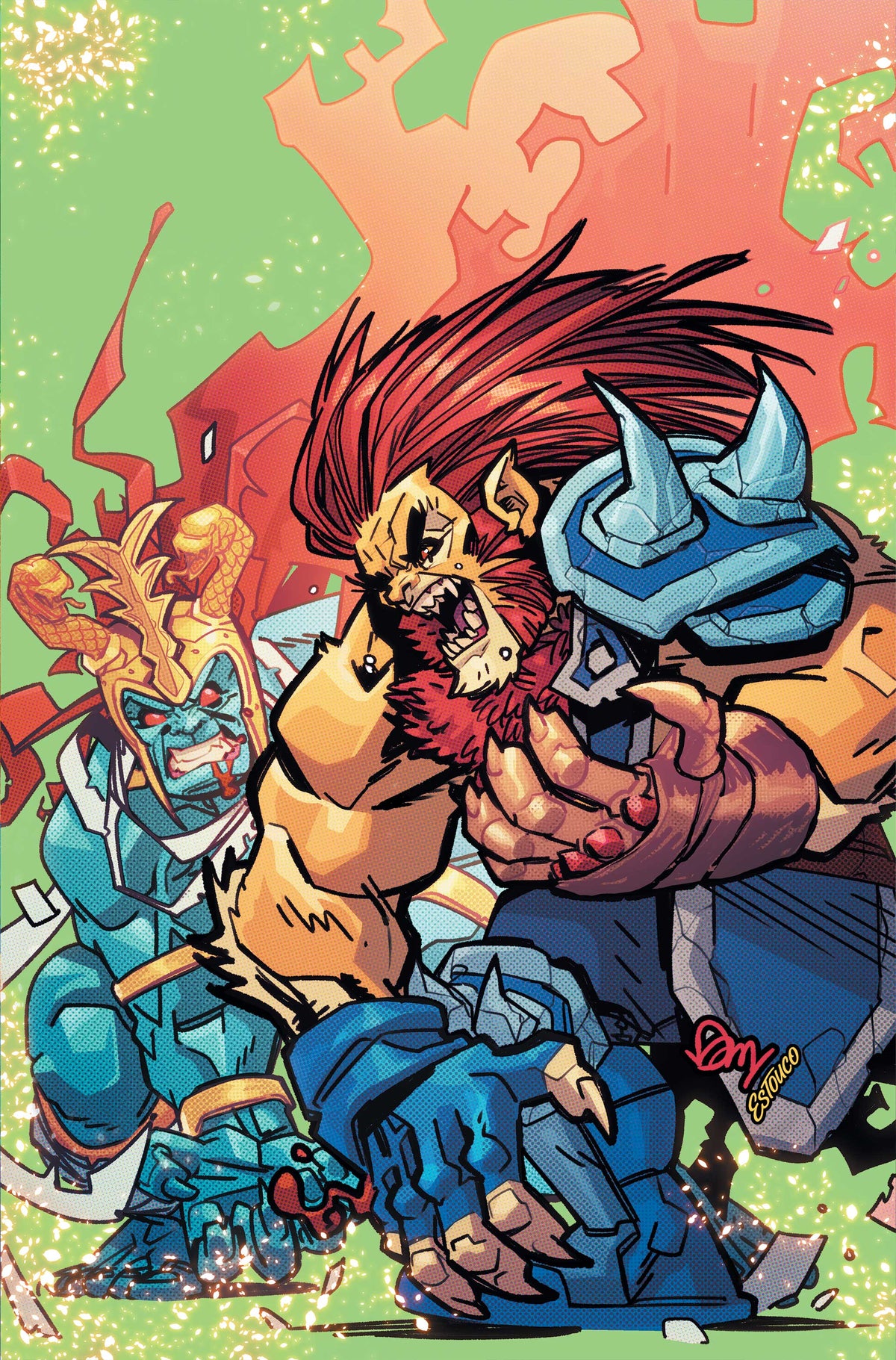Thundercats (2026) #2 Cover F – 1:10 Ratio Seth Damoose Virgin Variant