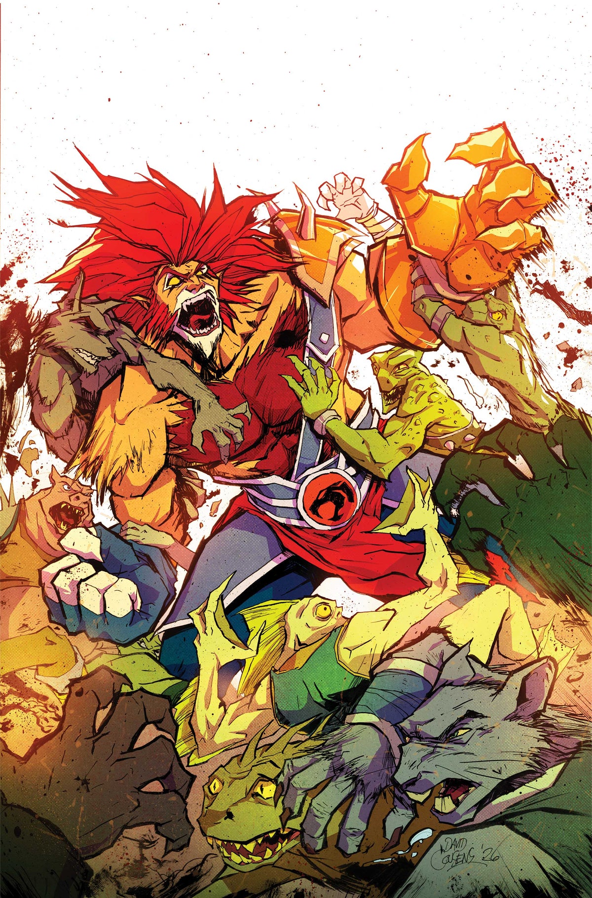 Thundercats (2026) #2 Cover J – 1:25 Ratio David Cousens Virgin Variant